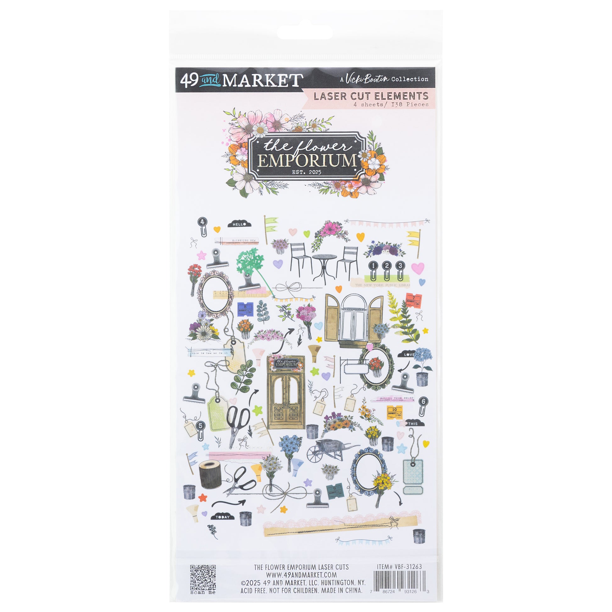49 and Market Laser Cut-Out Elements