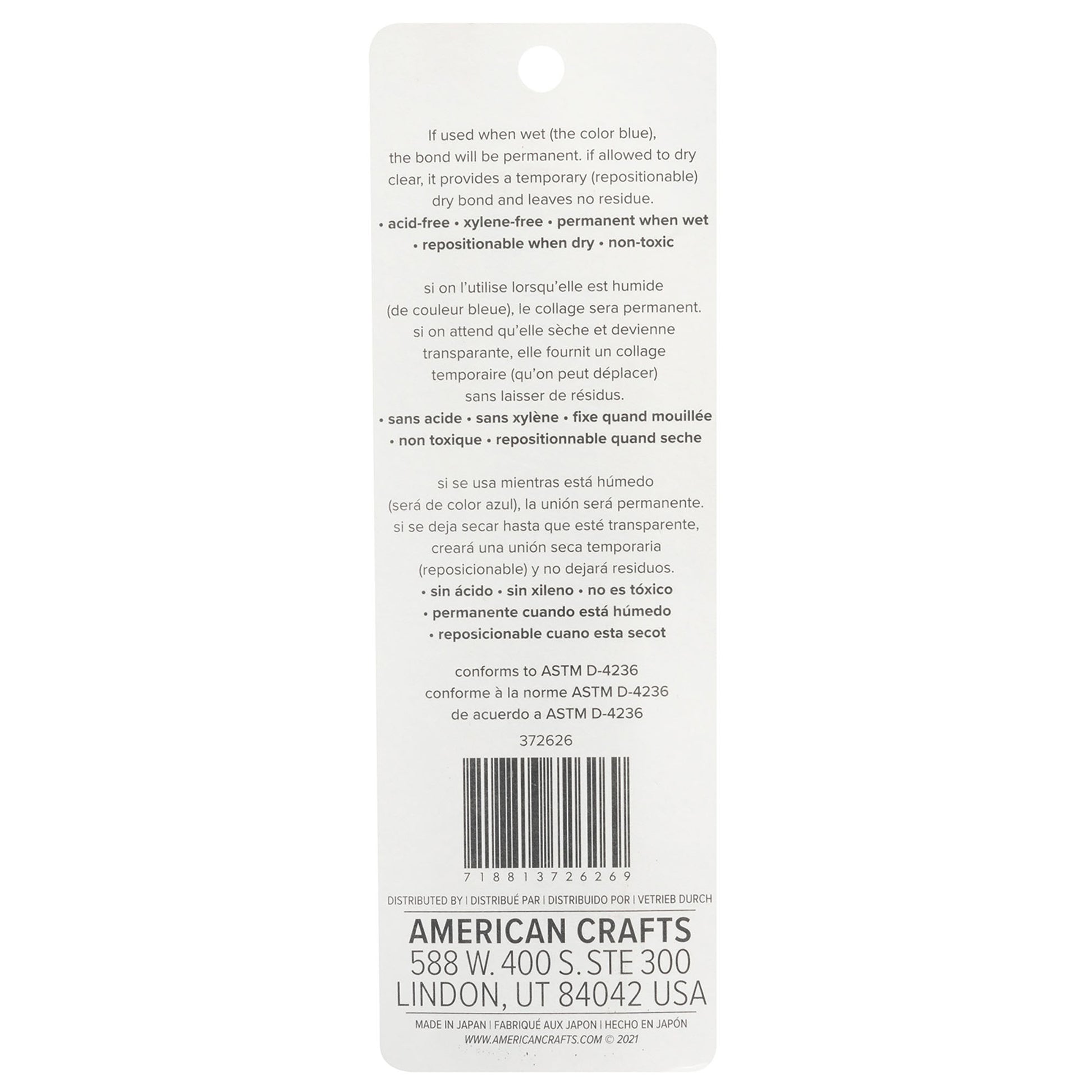 Sticky Thumb Zig 2 Way Glue Pen