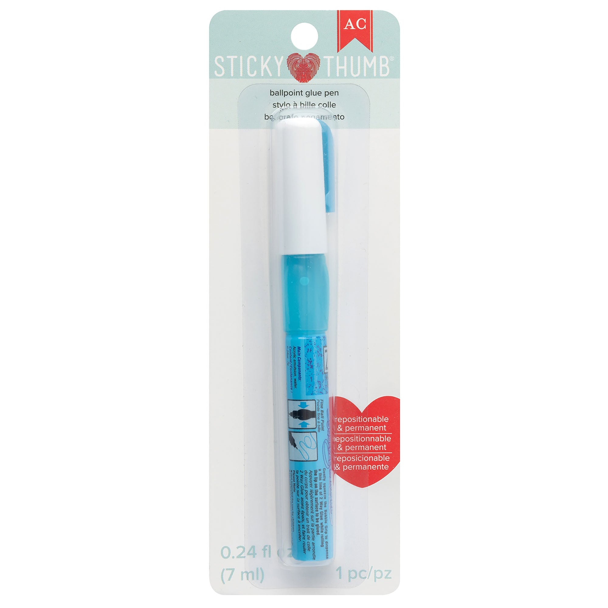 Sticky Thumb Zig 2 Way Glue Pen