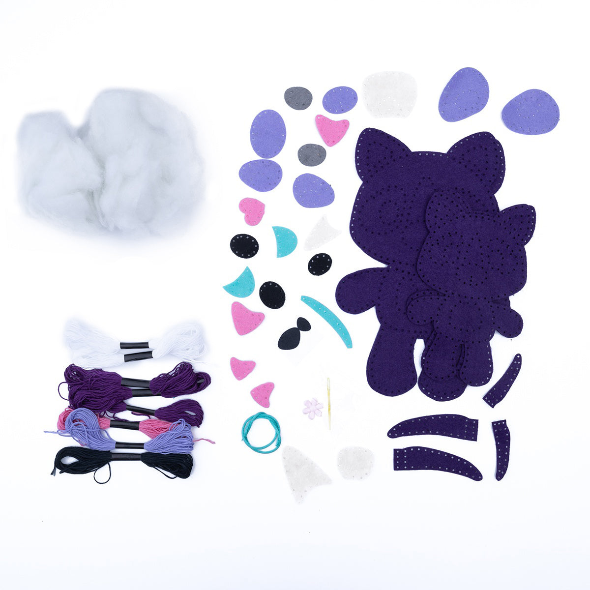 AC Kids Felt Sewing Kit - Cat and Kitten