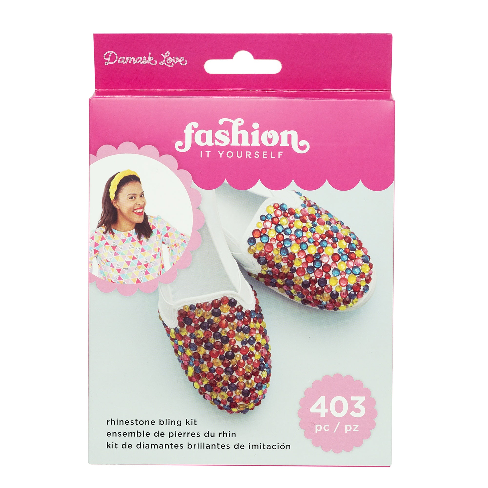Damask Love Fashion It Yourself Rhinestone Kit