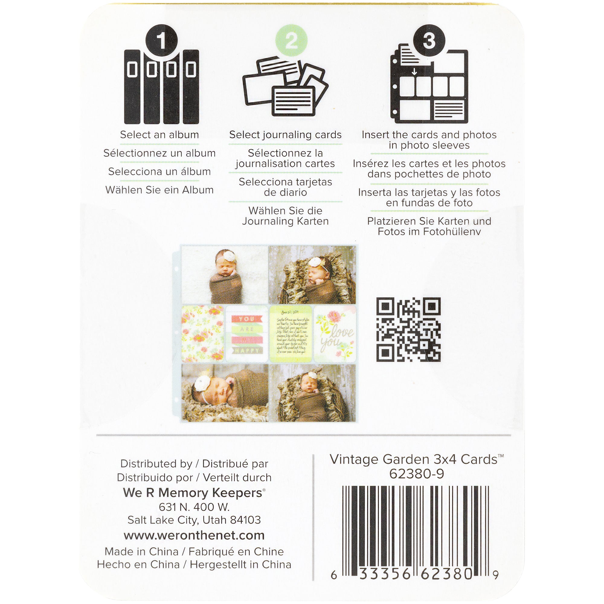 Albums Made Easy 3x4" Vintage Garden Journaling Cards Set