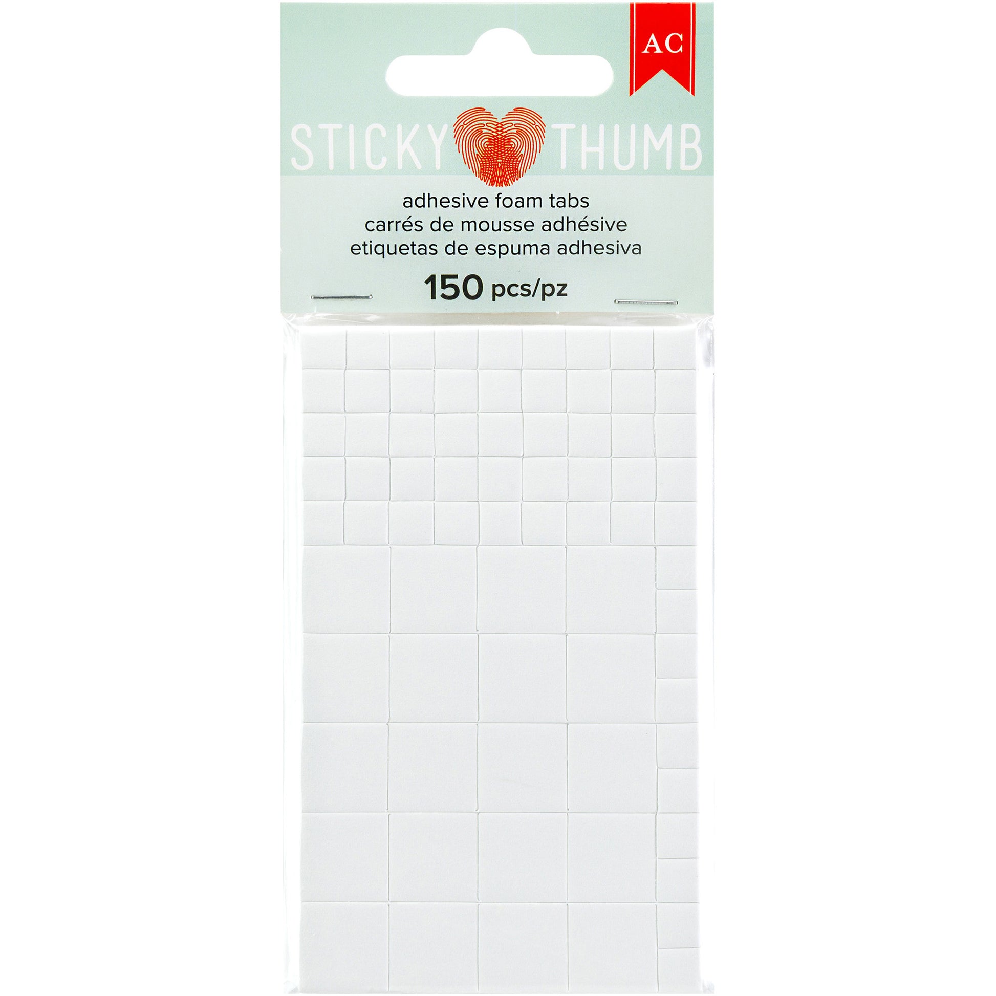 Sticky Thumb Dimensional Adhesive Foam Tabs