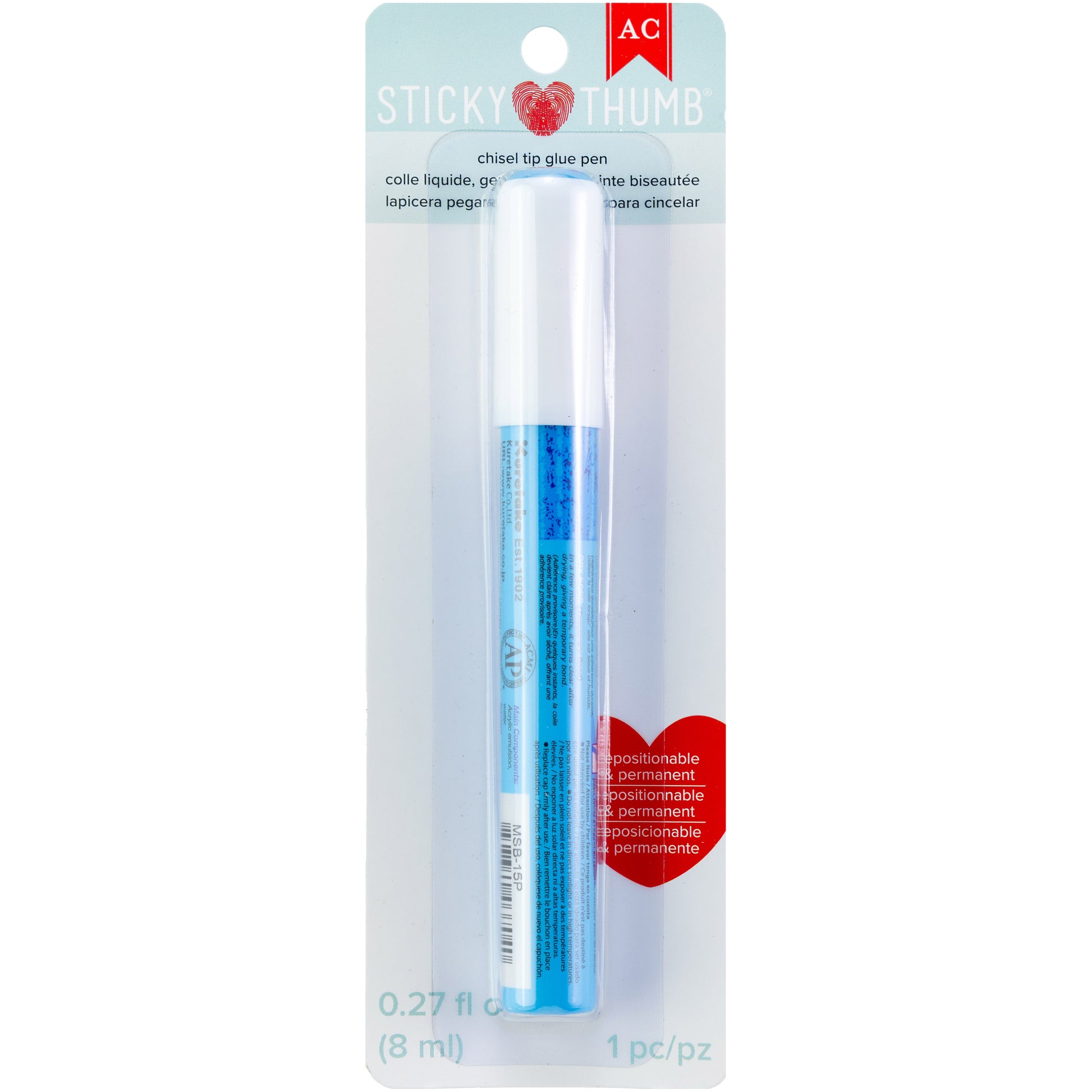 Sticky Thumb Zig 2 Way Glue Pen