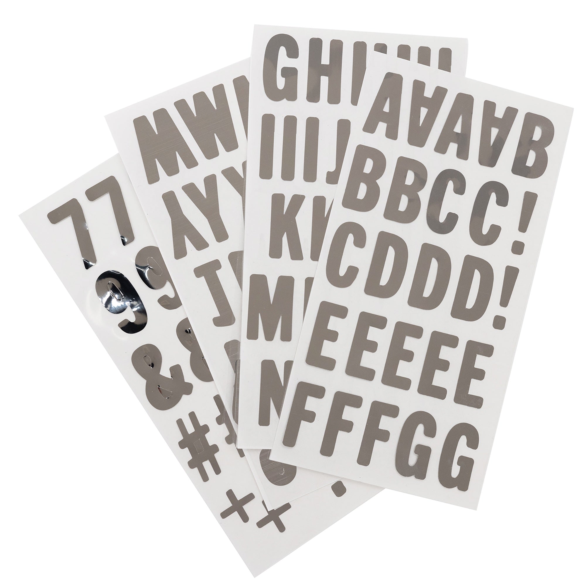 We R Spin It Vinyl Alphabet Stickers, 129 pcs