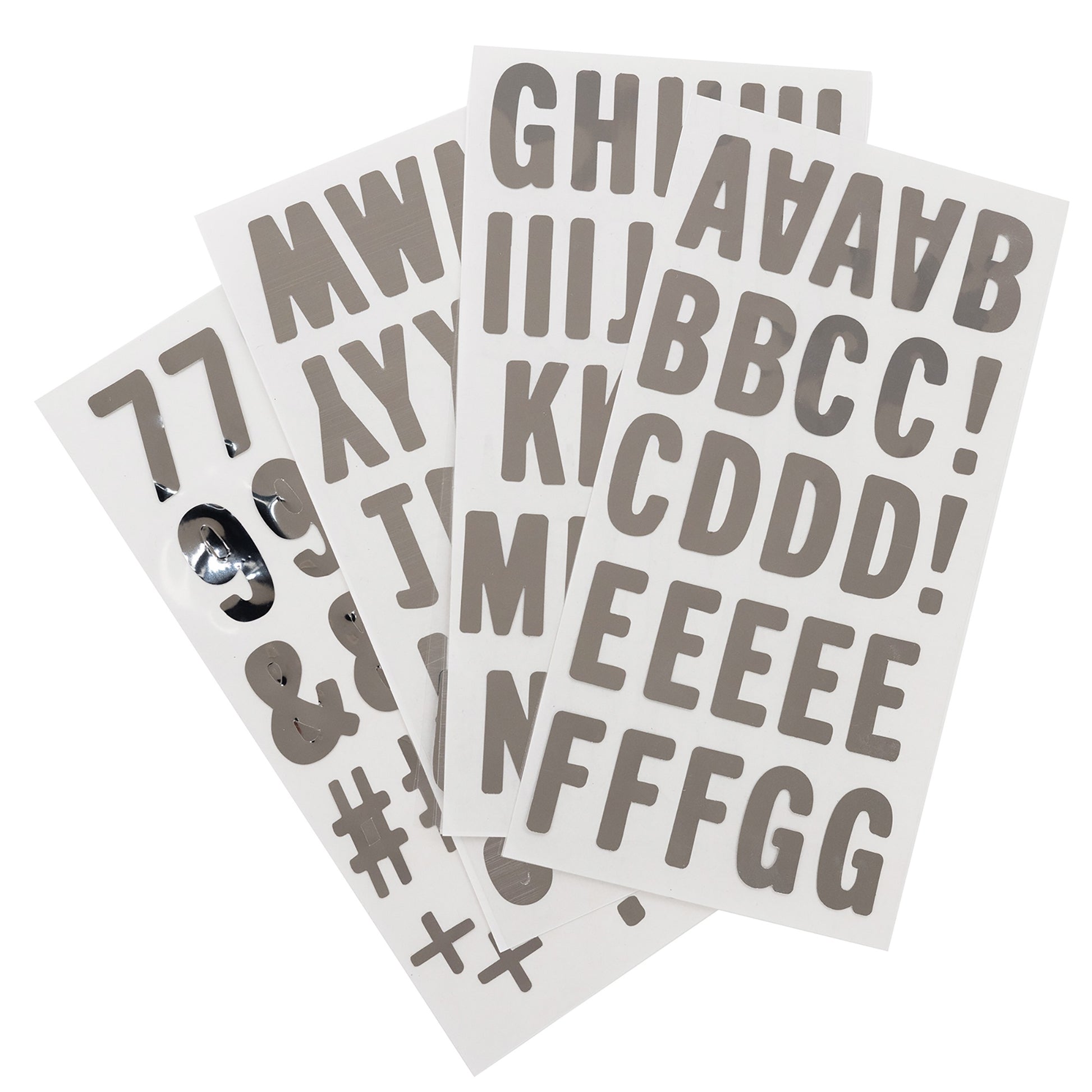 We R Spin It Vinyl Alphabet Stickers, 129 pcs