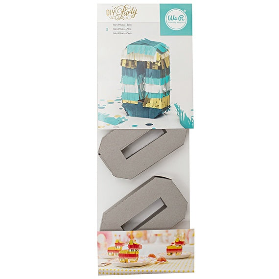 We R DIY Party Number Pinata