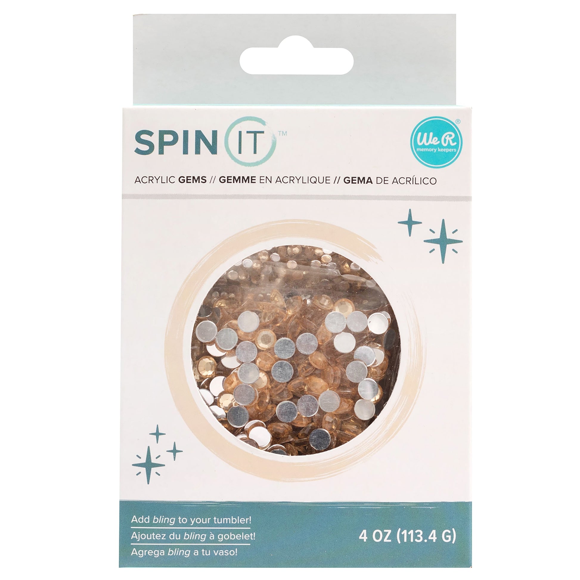 We R Makers Spin It Rhinestones