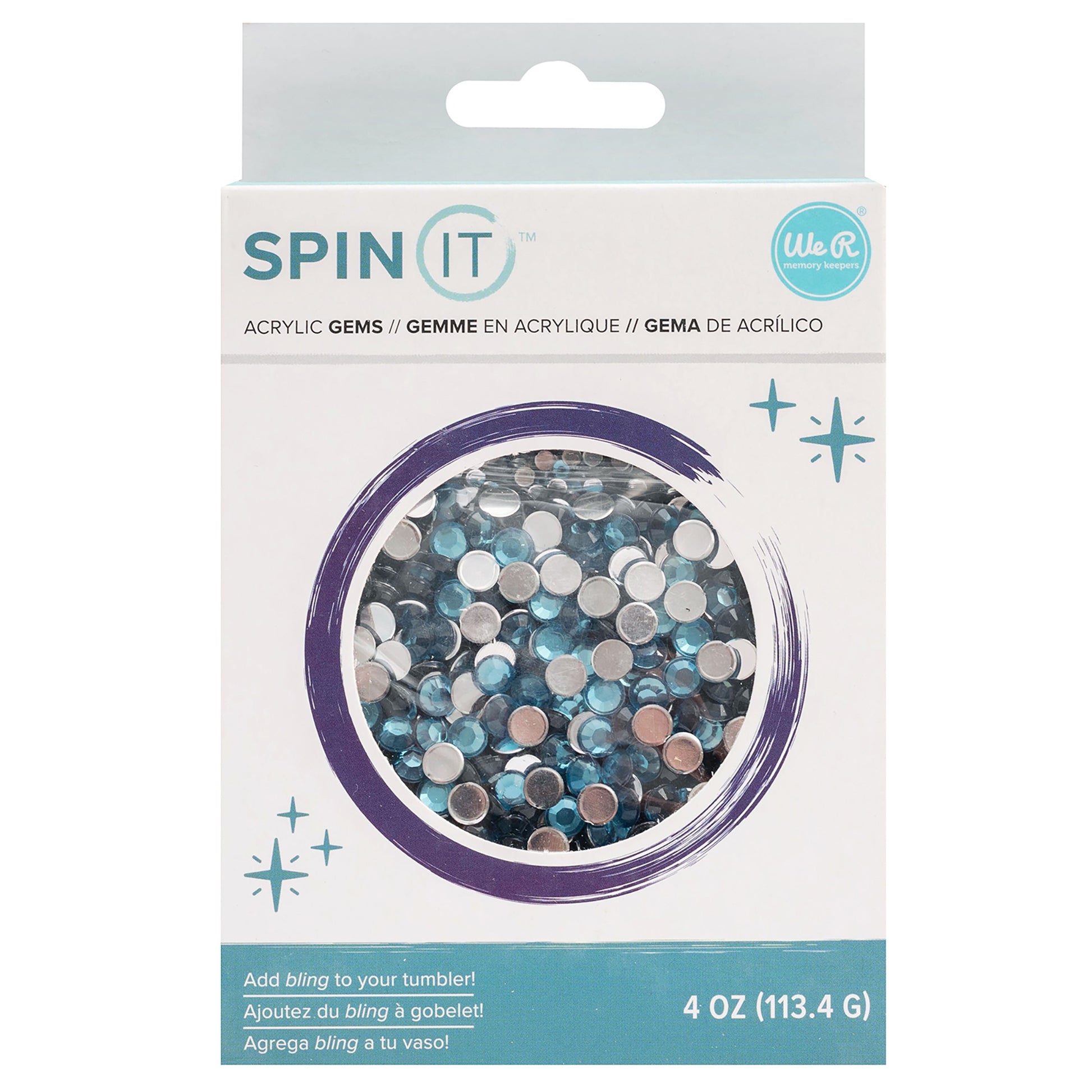 We R Makers Spin It Rhinestones
