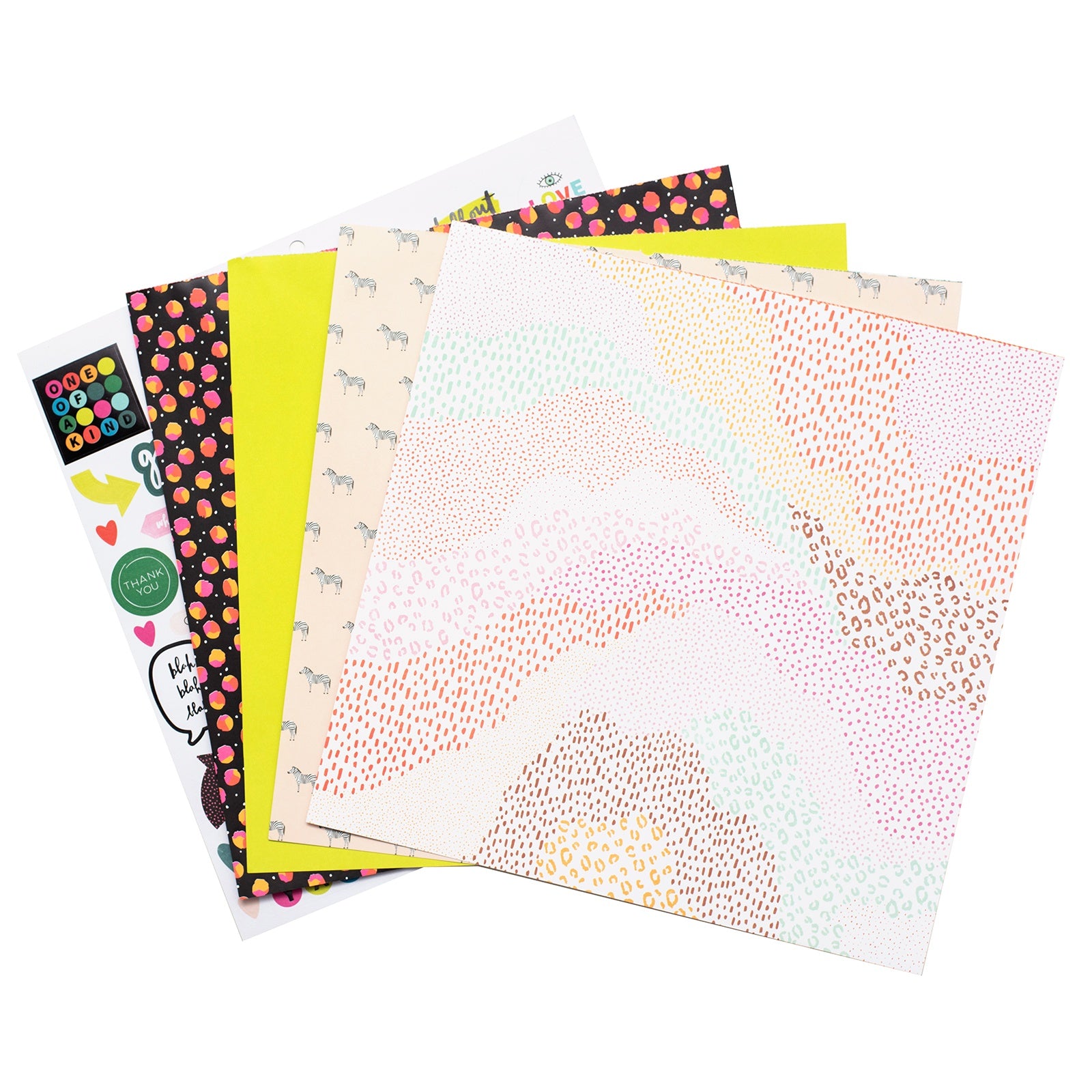 Amy Tangerine Brave and Bold 12x12" Project Pad