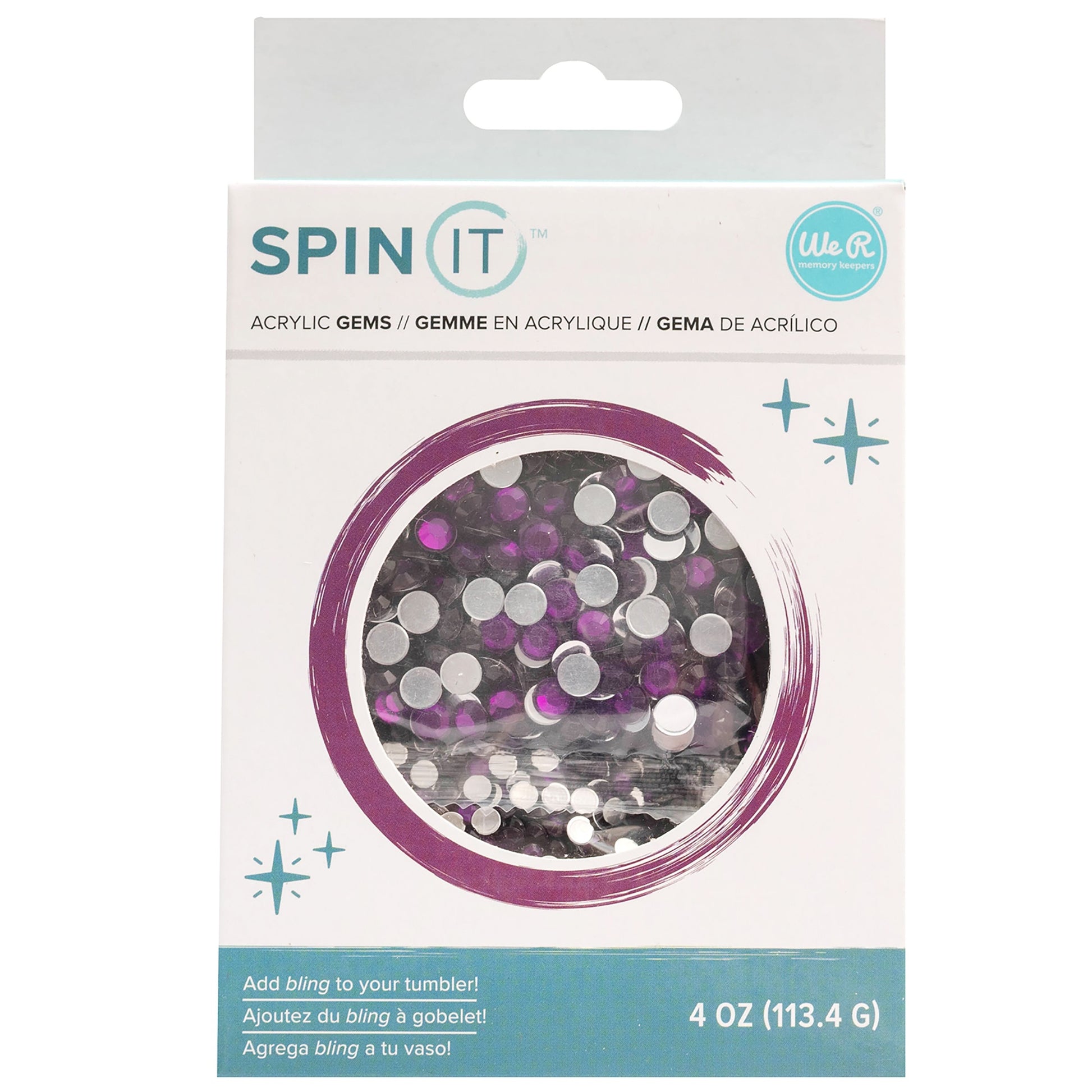 We R Makers Spin It Rhinestones