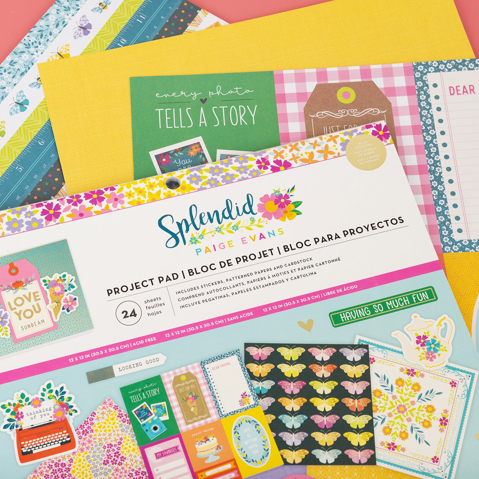 Paige Evans Splendid 12x12" Project Pad