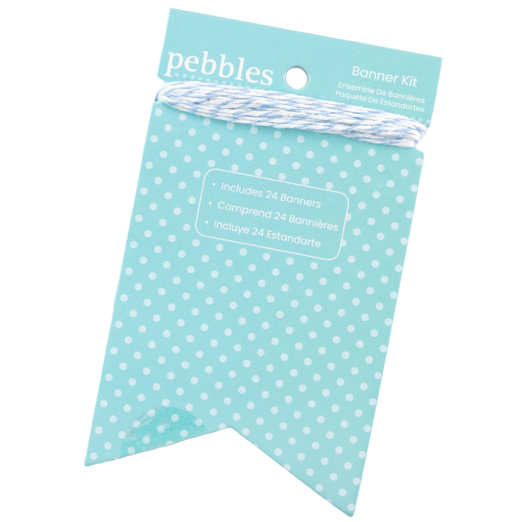 Pebbles Banner Kit - Assorted Styles, 3 pack