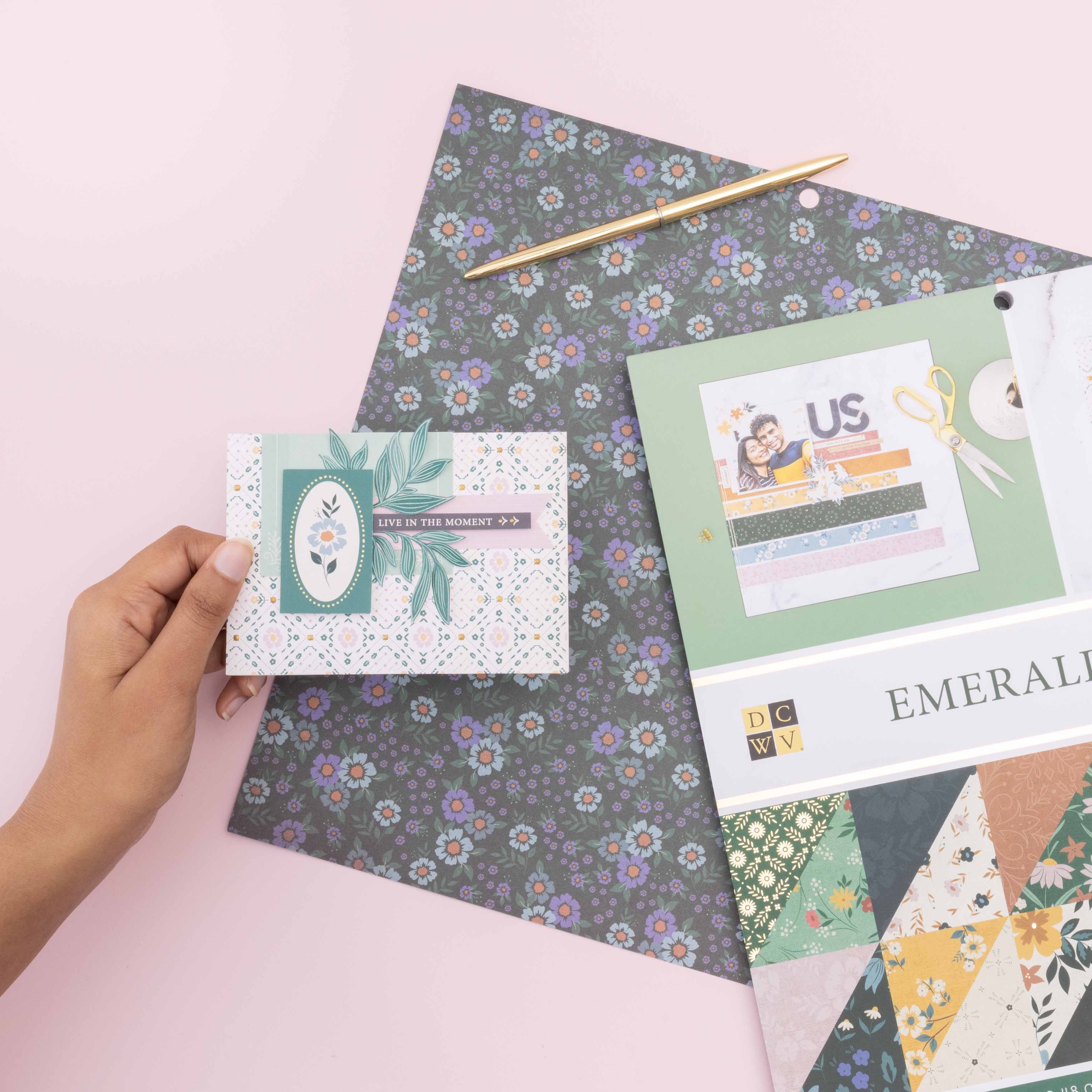 DCWV 12x12" Premium Paper Pack - Assorted Styles