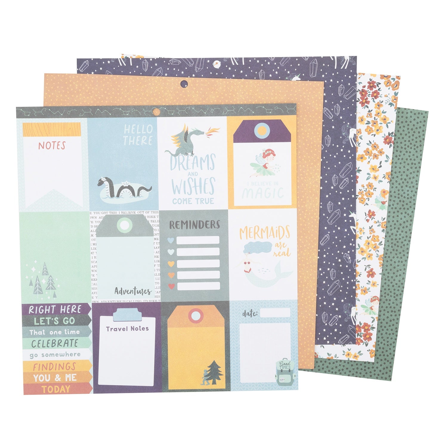 DCWV 12x12" Premium Paper Pack - Assorted Styles