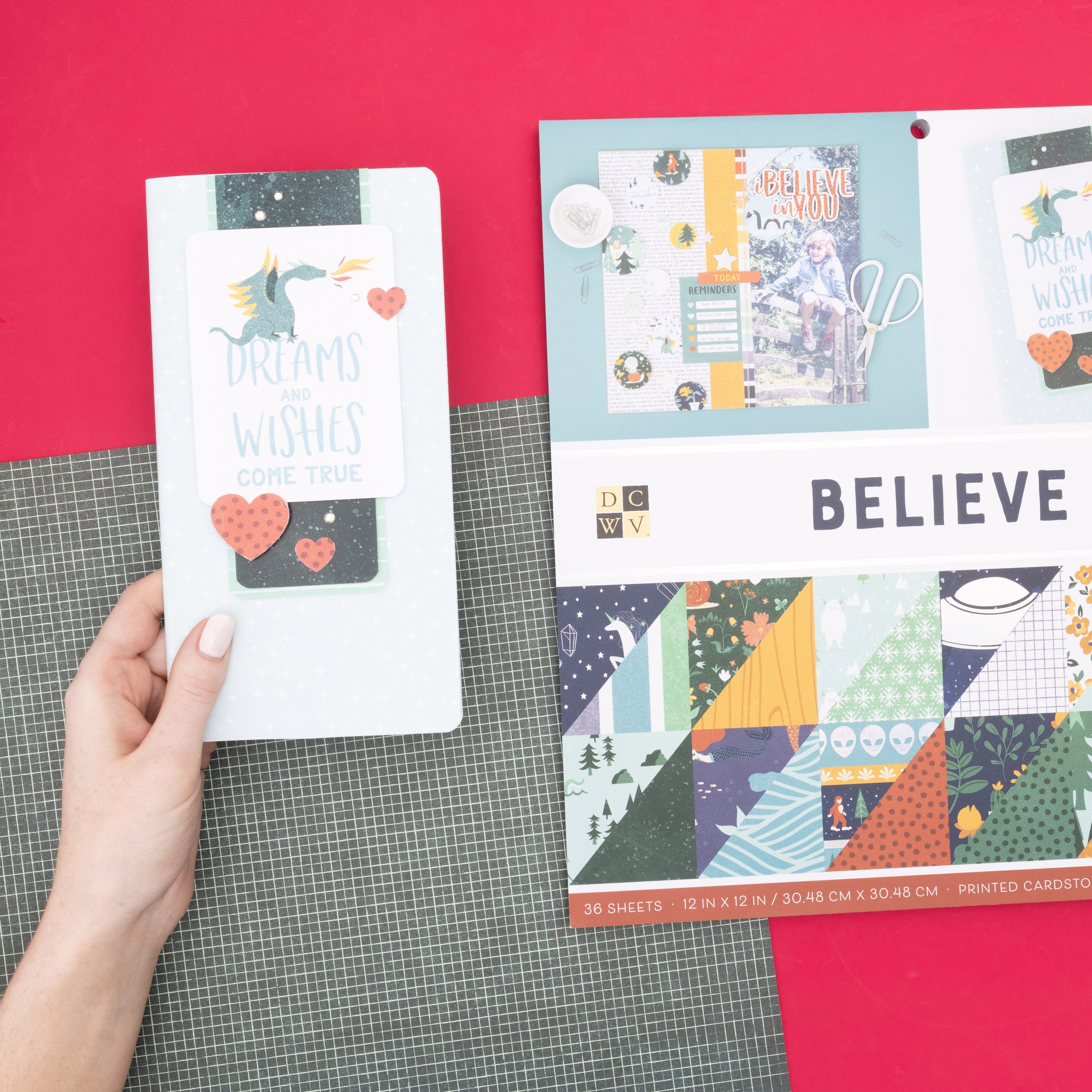 DCWV 12x12" Premium Paper Pack - Assorted Styles