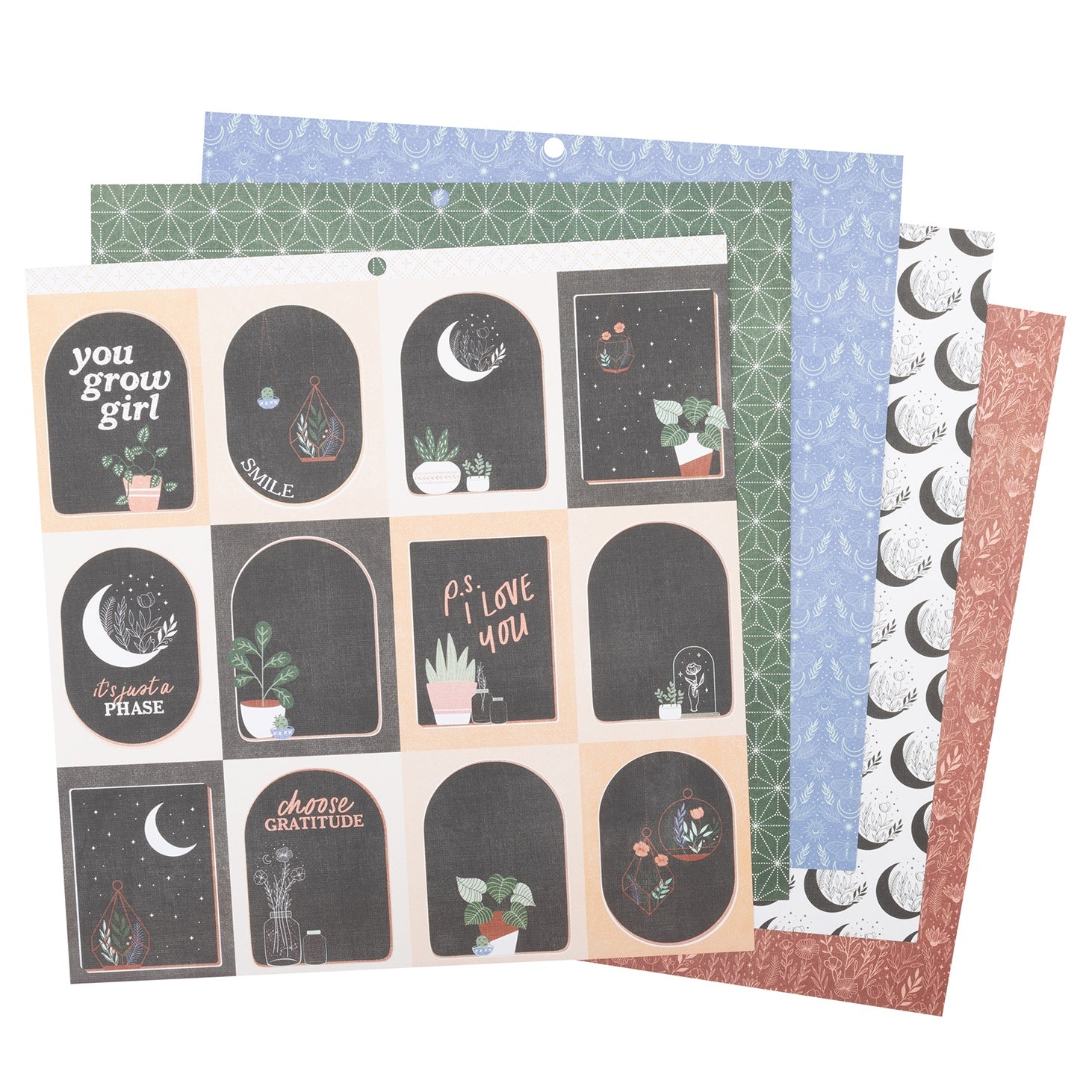 DCWV 12x12" Premium Paper Pack - Assorted Styles