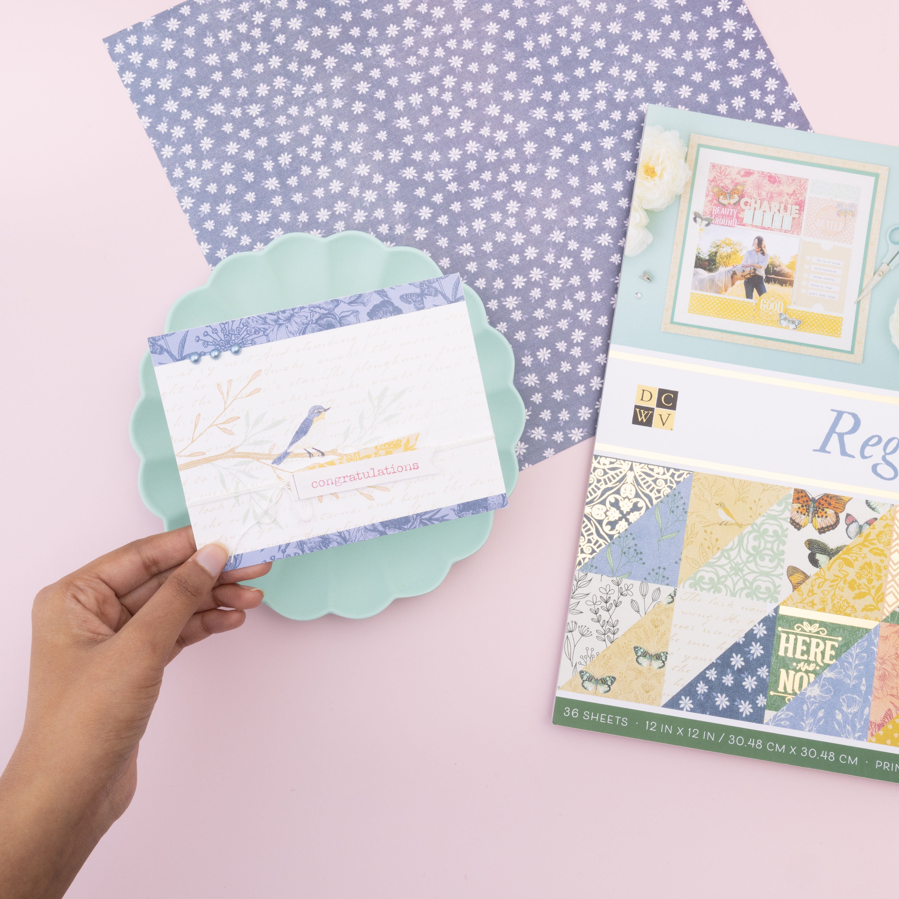 DCWV 12x12" Premium Paper Pack - Assorted Styles