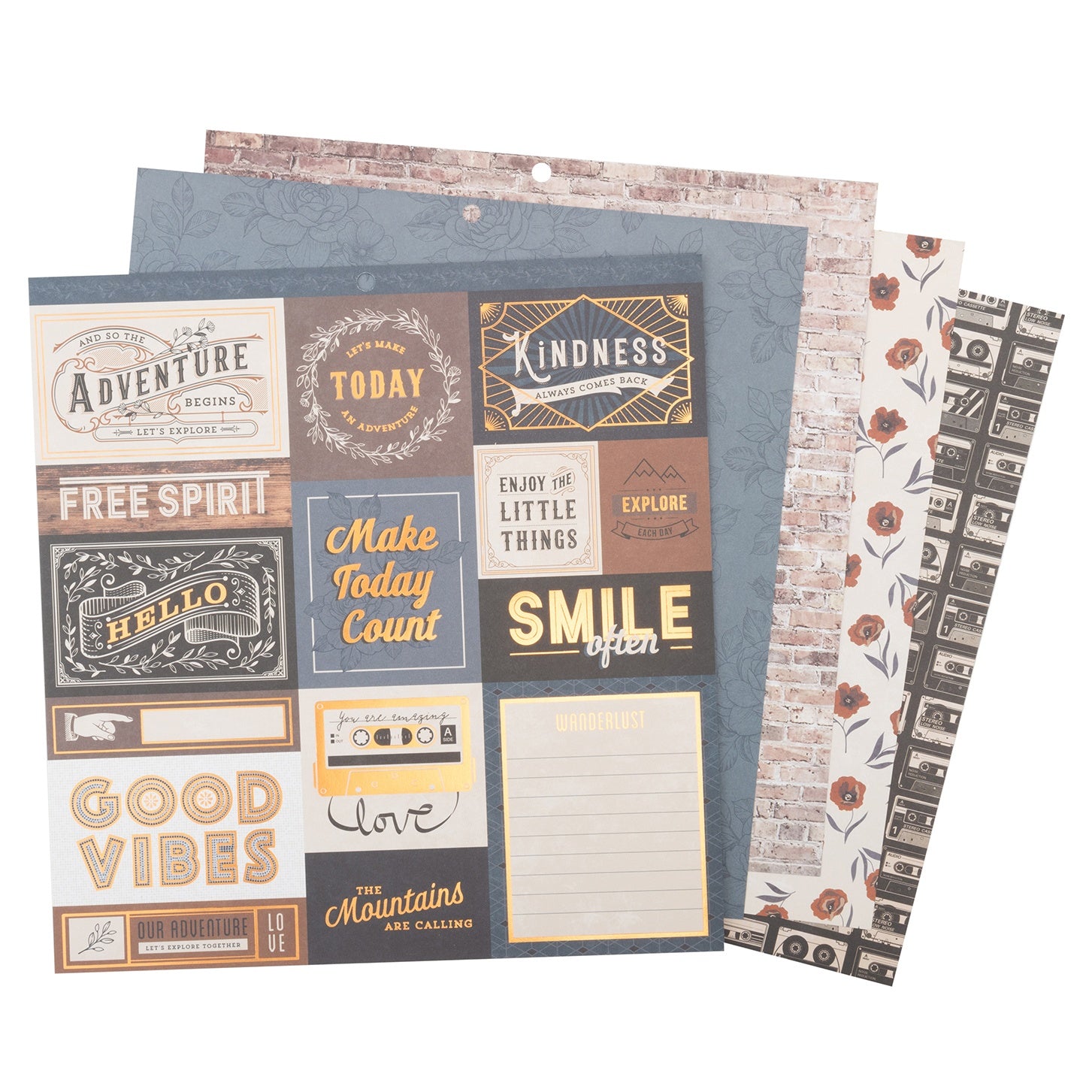 DCWV 12x12" Premium Paper Pack - Assorted Styles