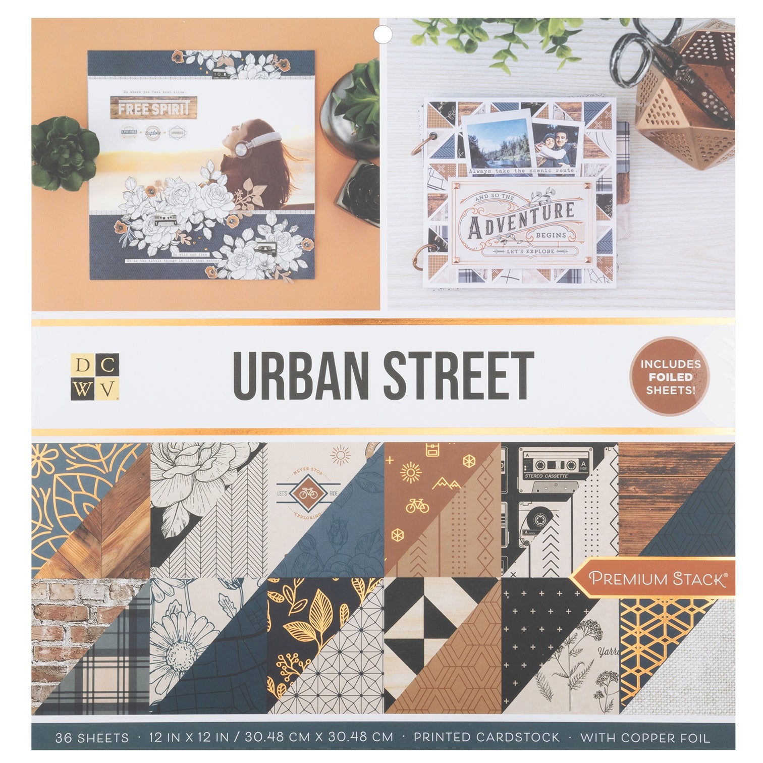 DCWV 12x12" Premium Paper Pack