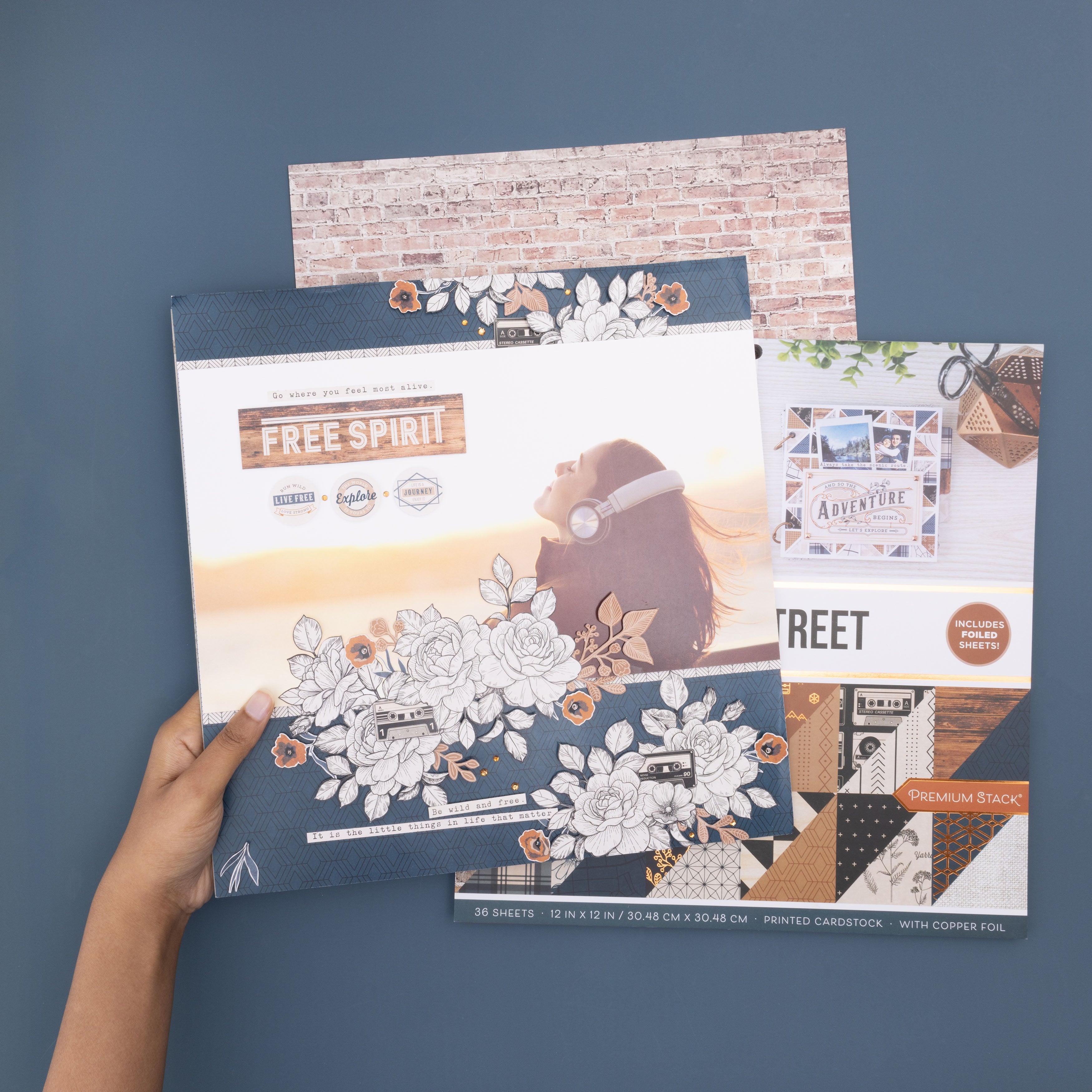 DCWV 12x12" Premium Paper Pack - Assorted Styles