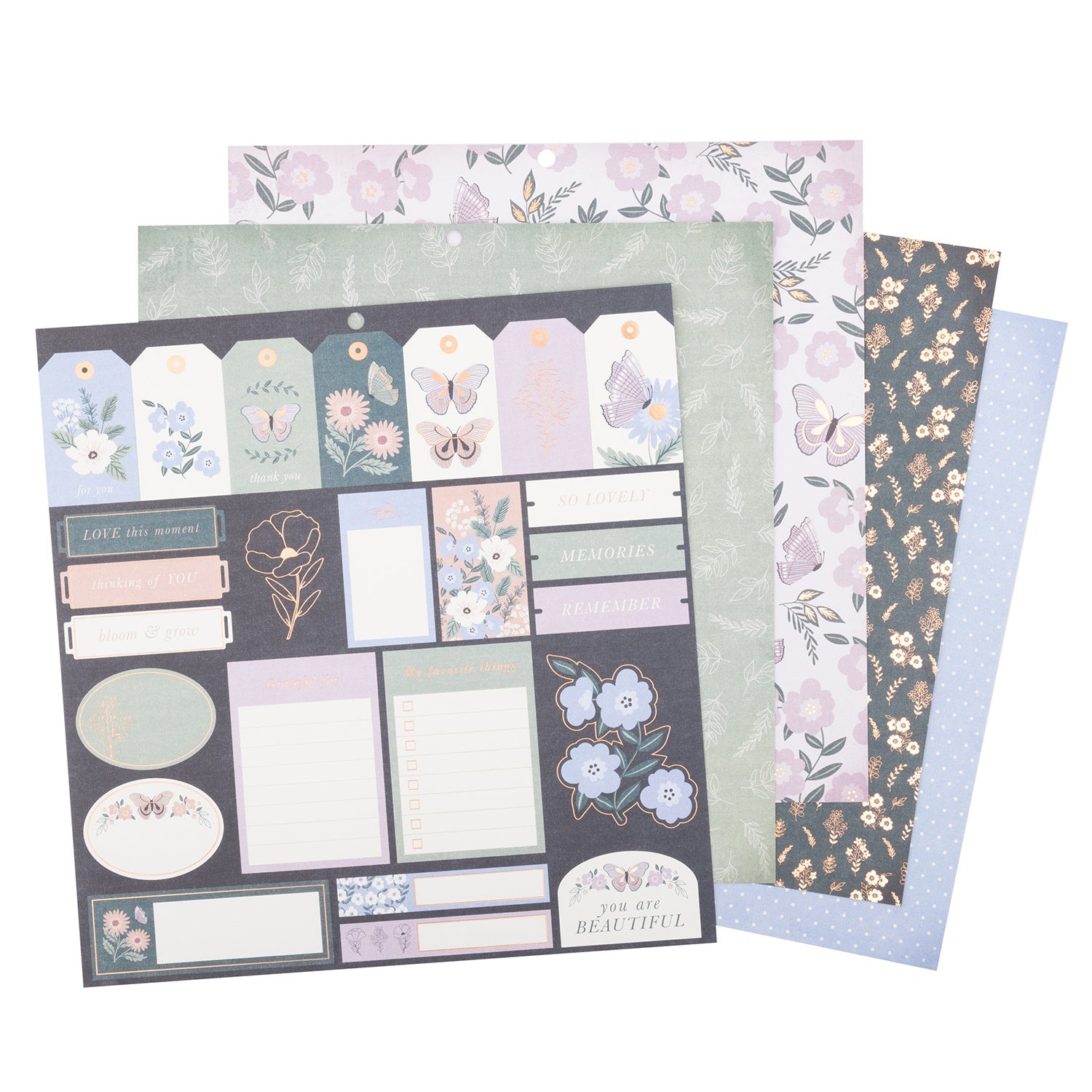 DCWV 12x12" Premium Paper Pack - Assorted Styles