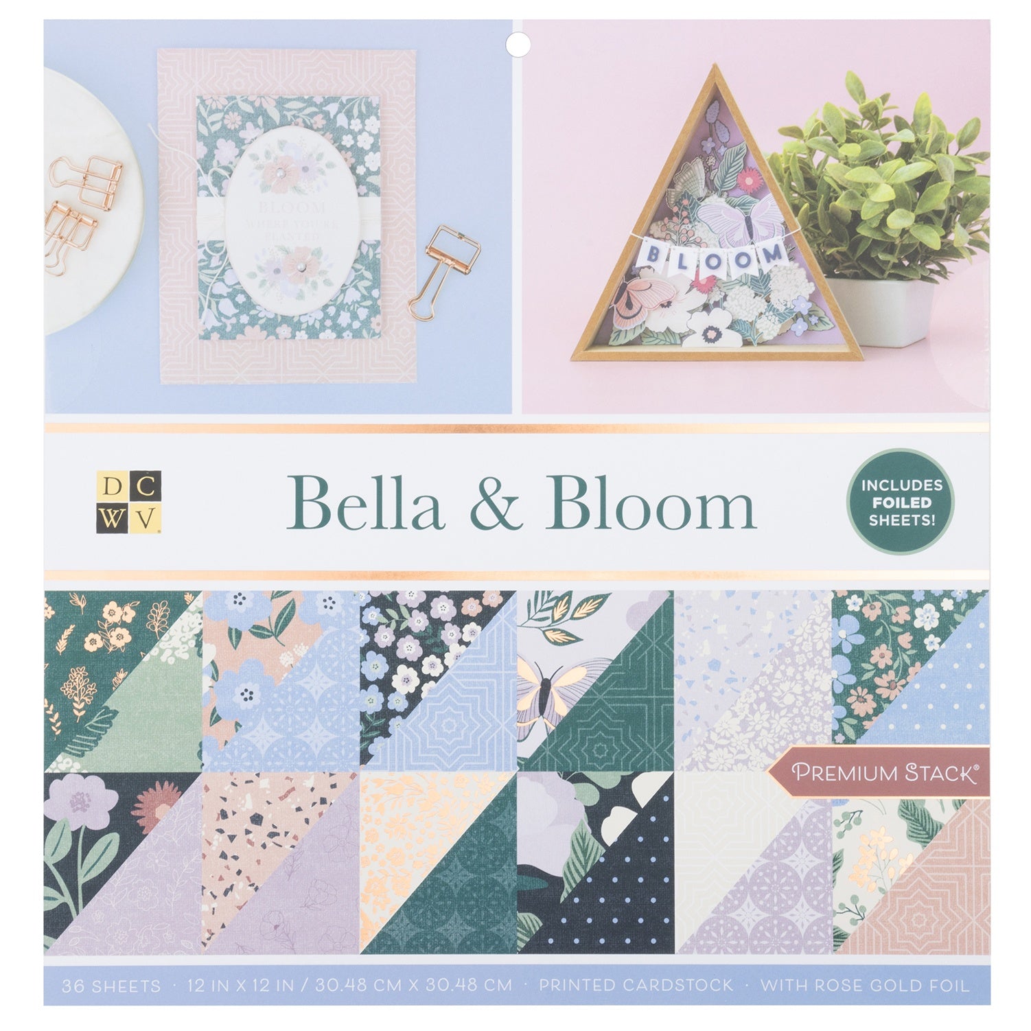 DCWV 12x12" Premium Paper Pack