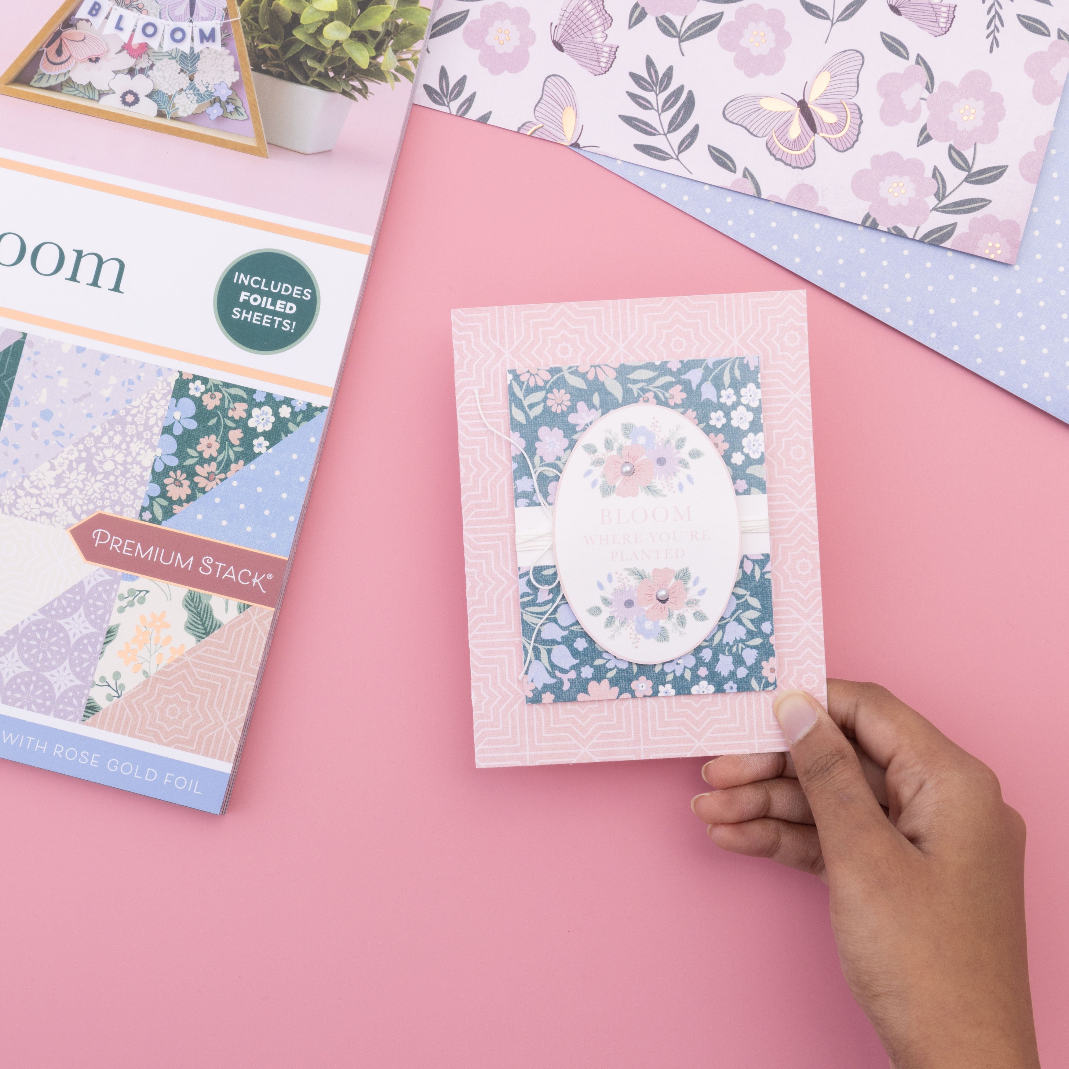 DCWV 12x12" Premium Paper Pack - Assorted Styles