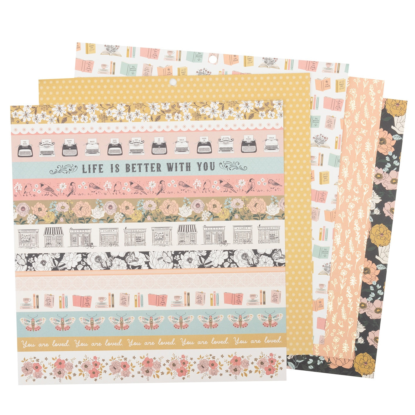 DCWV 12x12" Premium Paper Pack - Assorted Styles