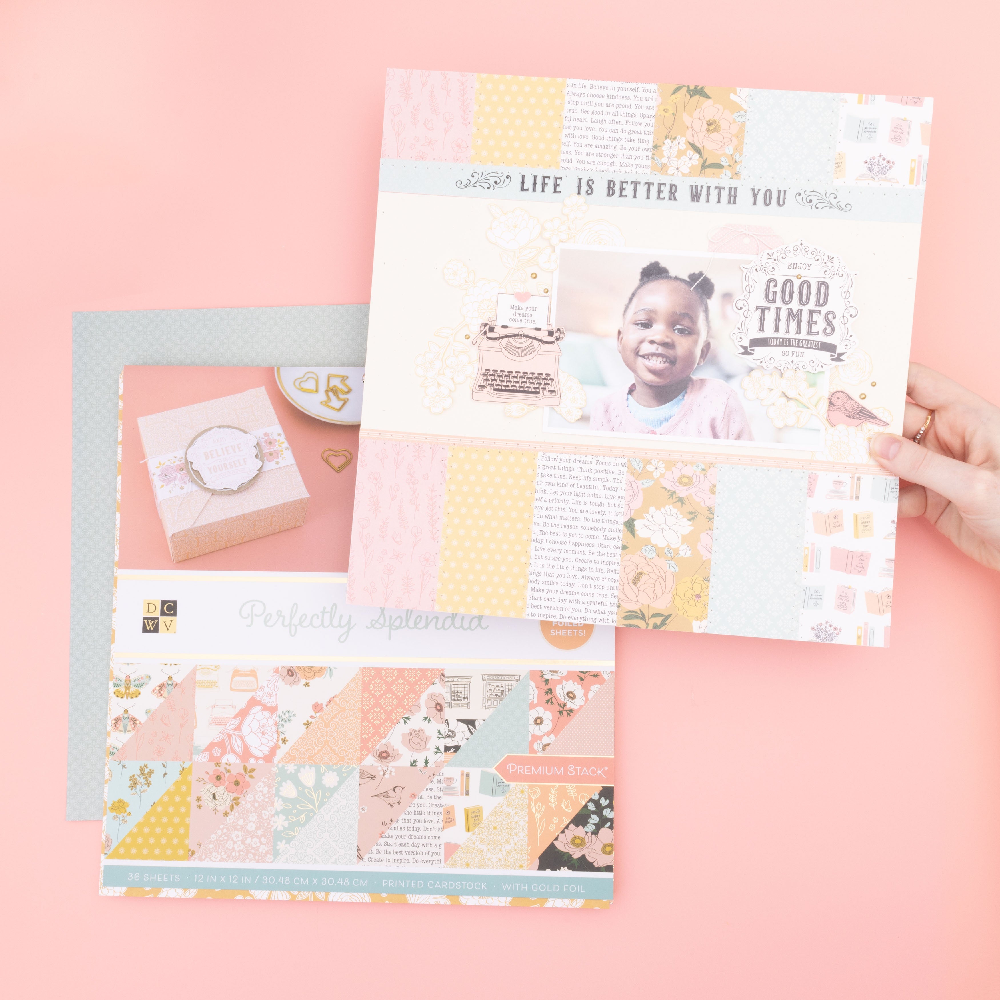 DCWV 12x12" Premium Paper Pack - Assorted Styles