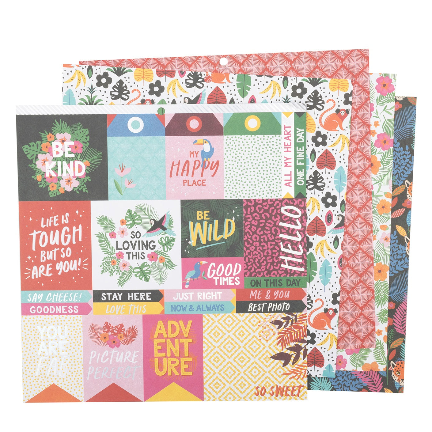 DCWV 12x12" Premium Paper Pack - Assorted Styles
