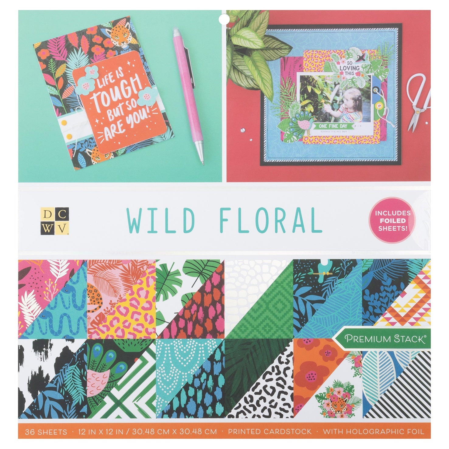 DCWV 12x12" Premium Paper Pack