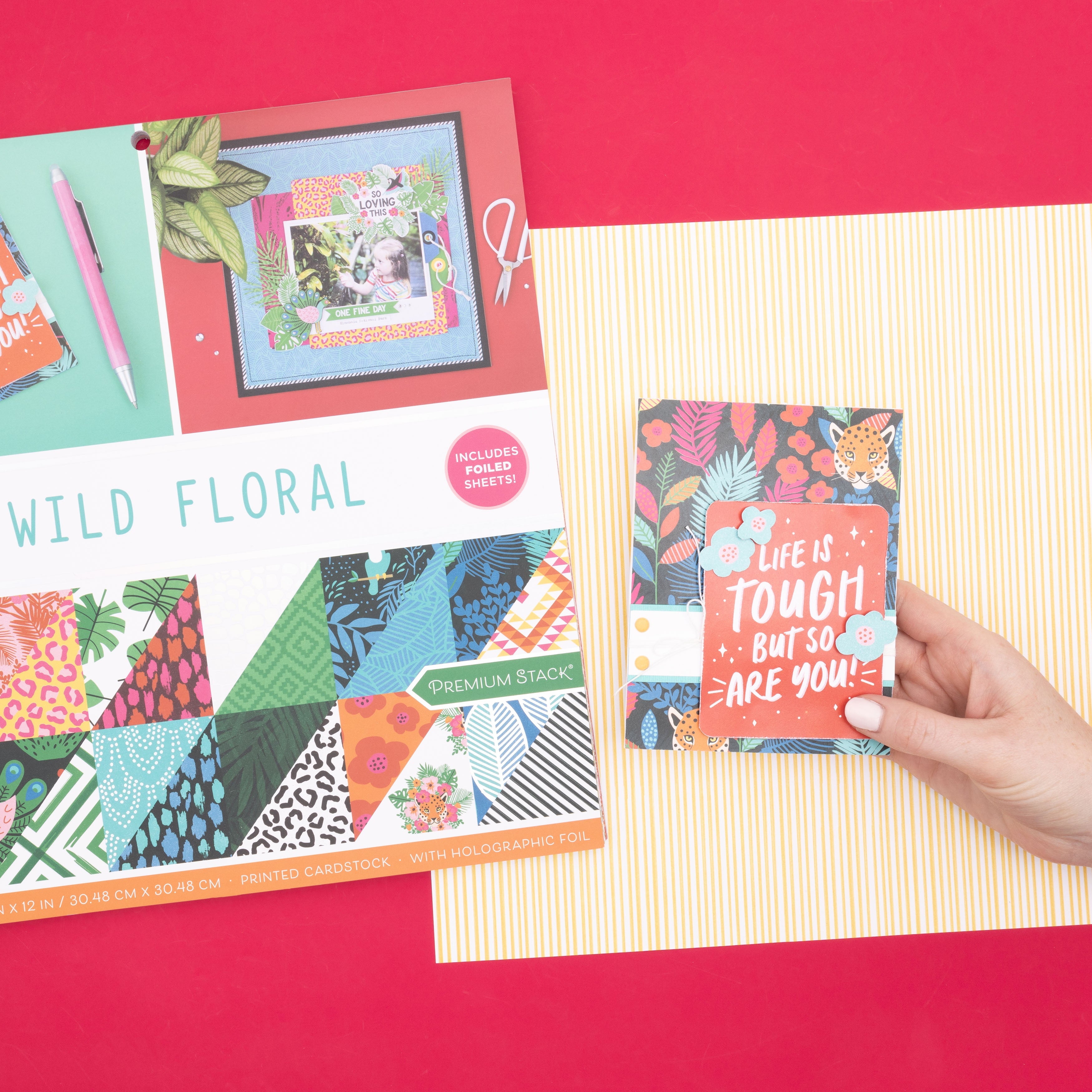 DCWV 12x12" Premium Paper Pack - Assorted Styles