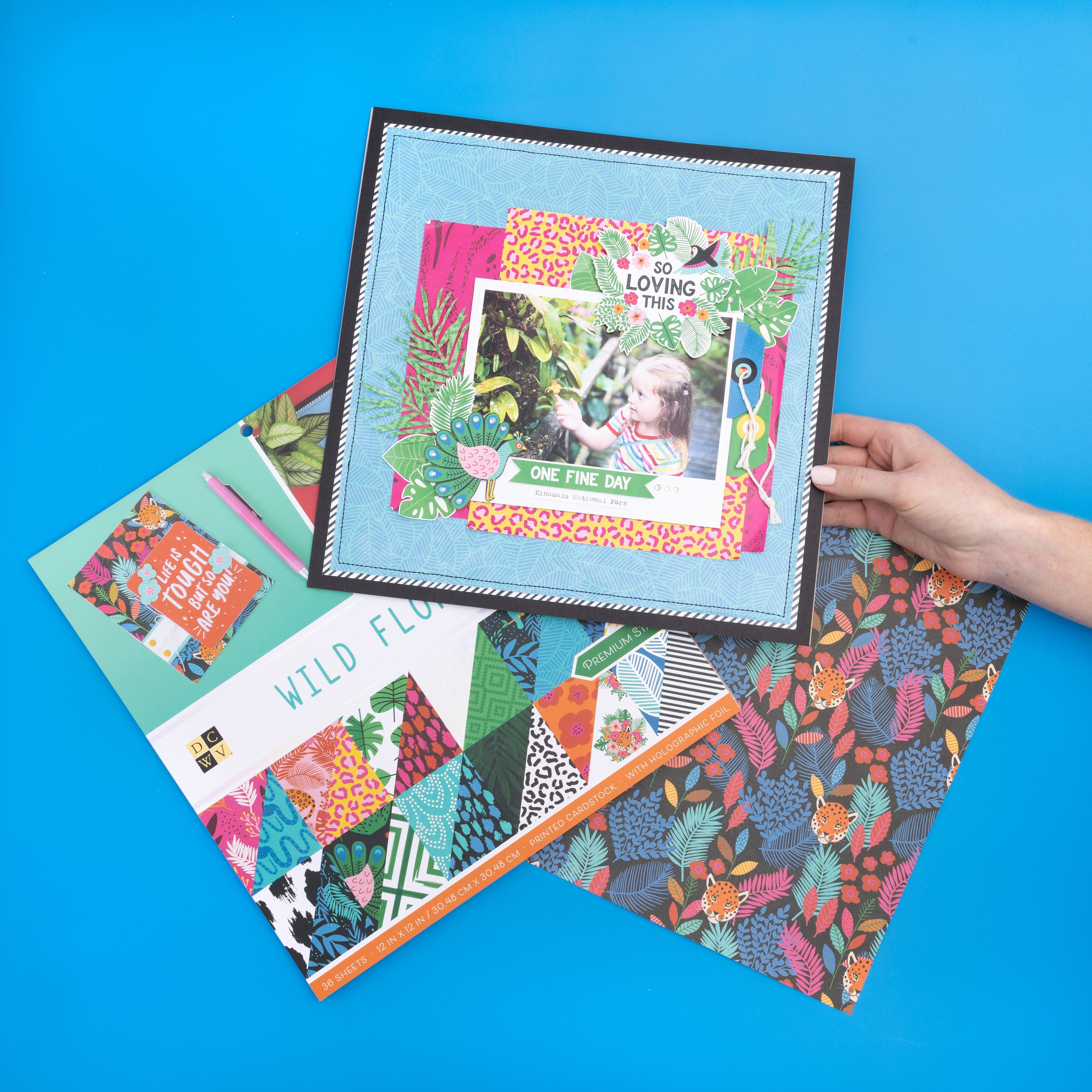 DCWV 12x12" Premium Paper Pack - Assorted Styles