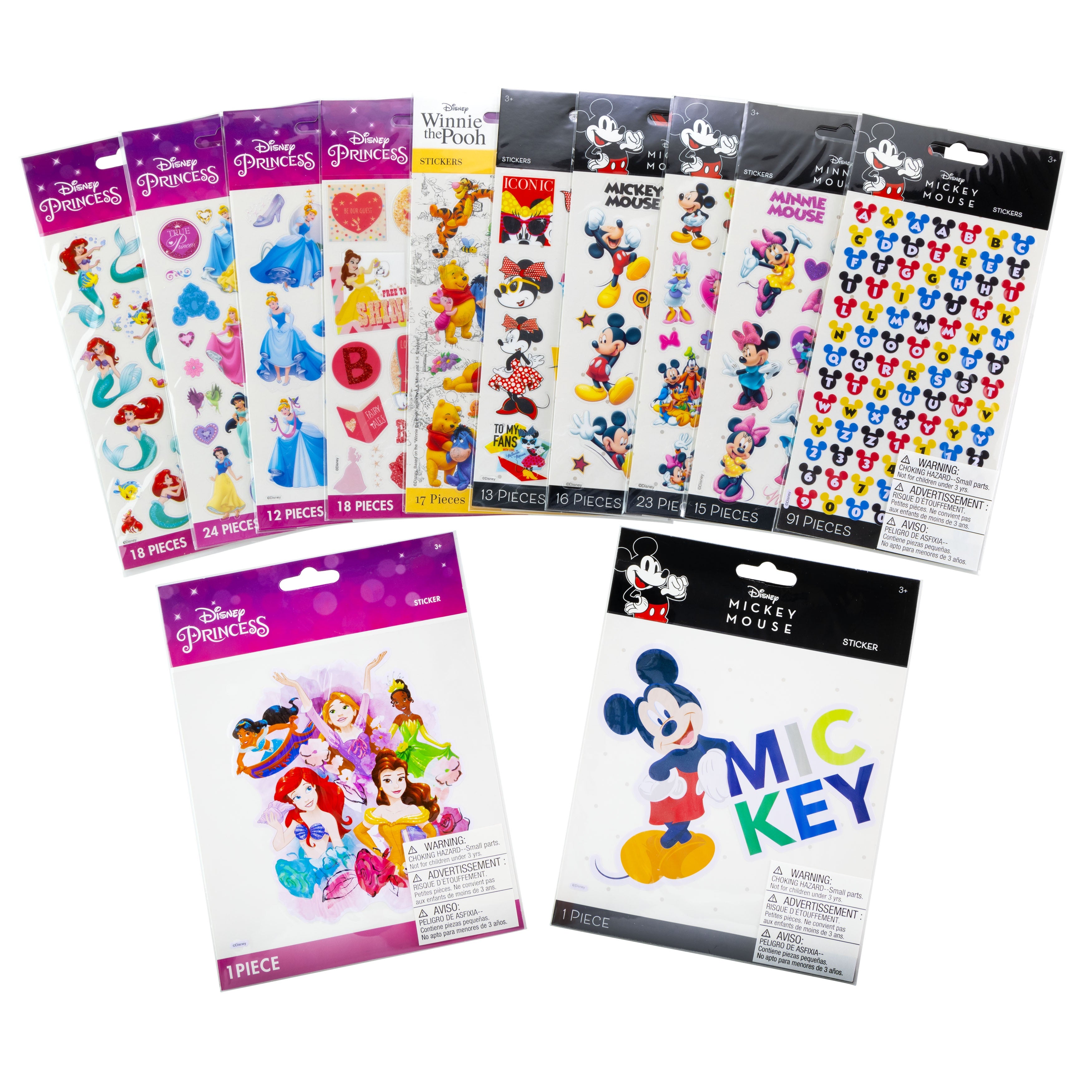 Disney Stickers from EK Success - Assorted Styles, 144 pack