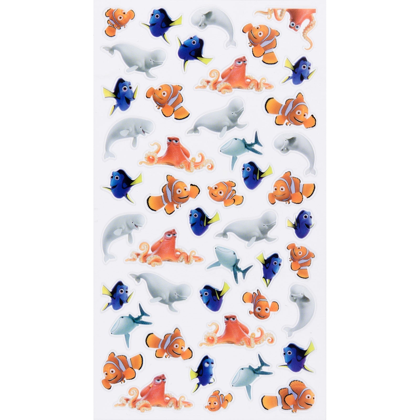 EK Success Disney Mini Stickers - Finding Dory, 45 pcs