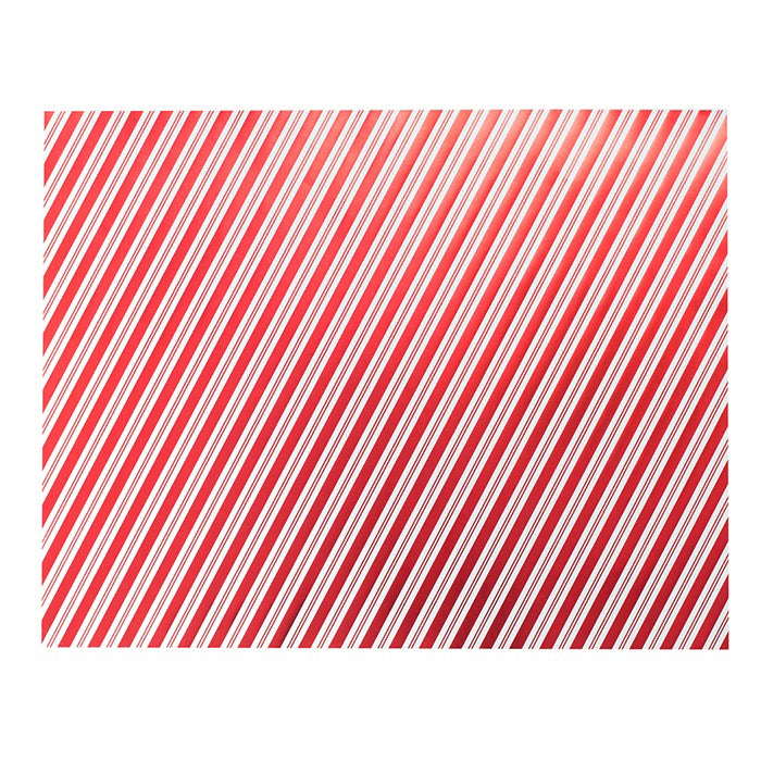We R Designer Red Foil Candy Cane 22x28" Posterboard Pack