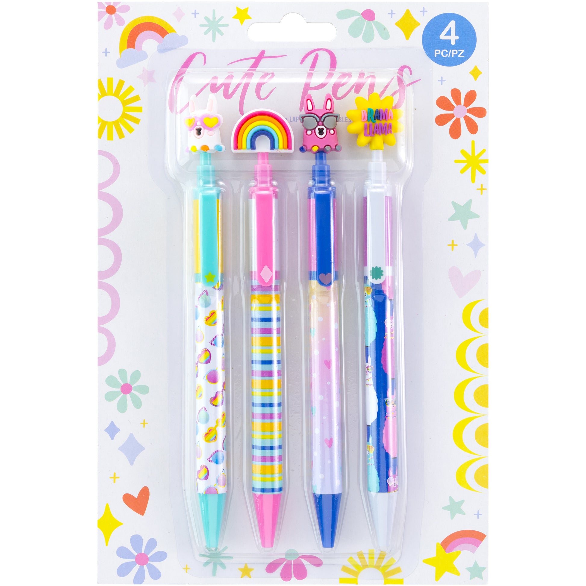 EK Success Cute Pens 4-pack