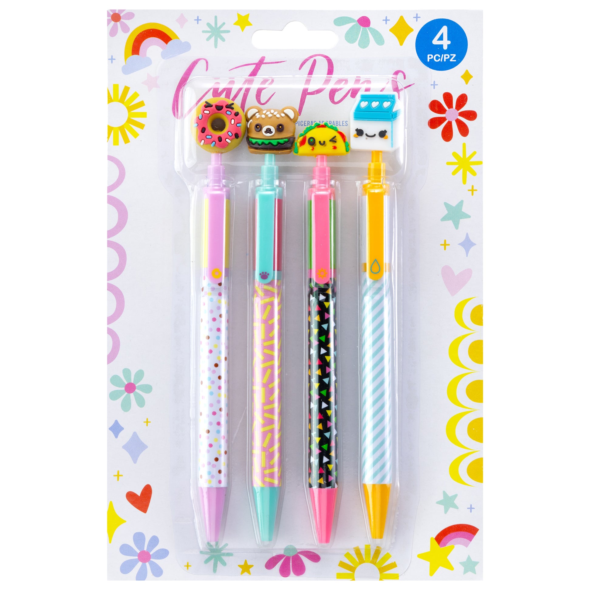 EK Success Cute Pens 4-pack