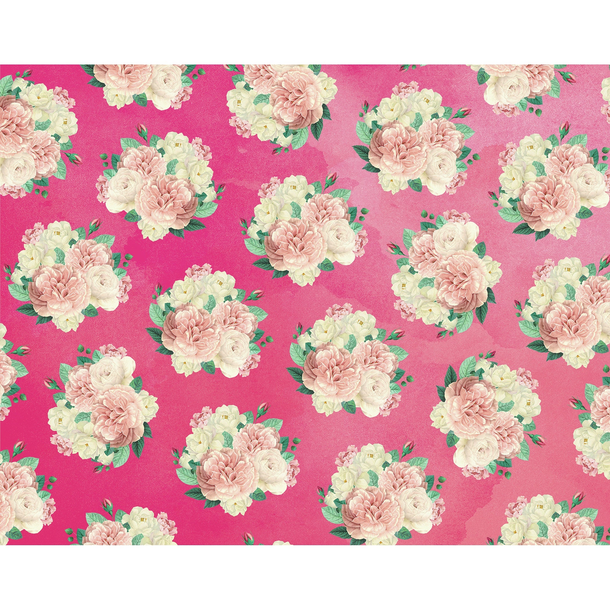 22x28" Pink Floral Designer Posterboard, 12 sheets