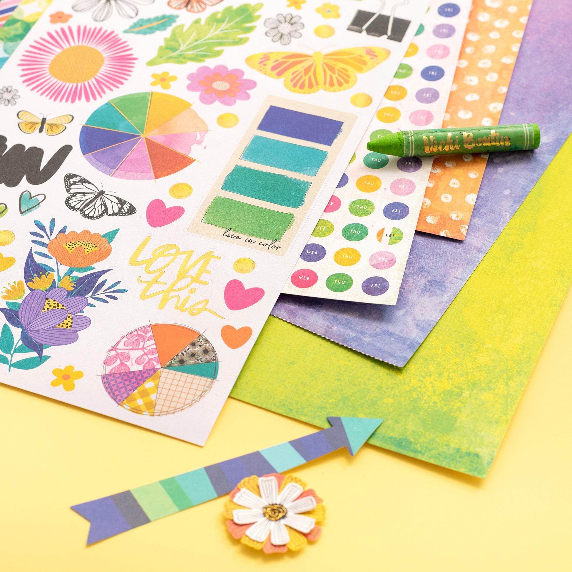 Vicki Boutin Color Study 12x12" Project Pad