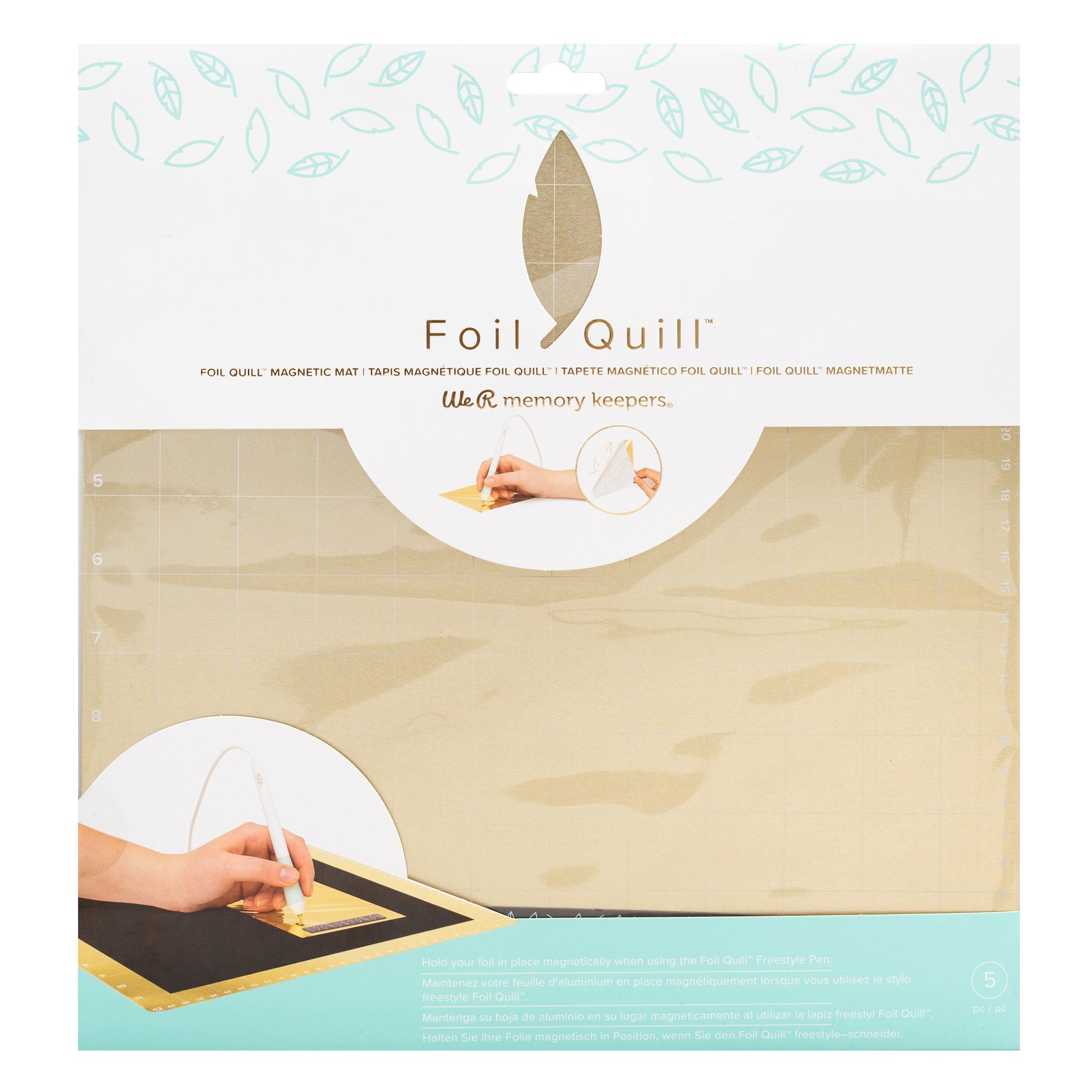 We R Foil Quill Magnet Mat
