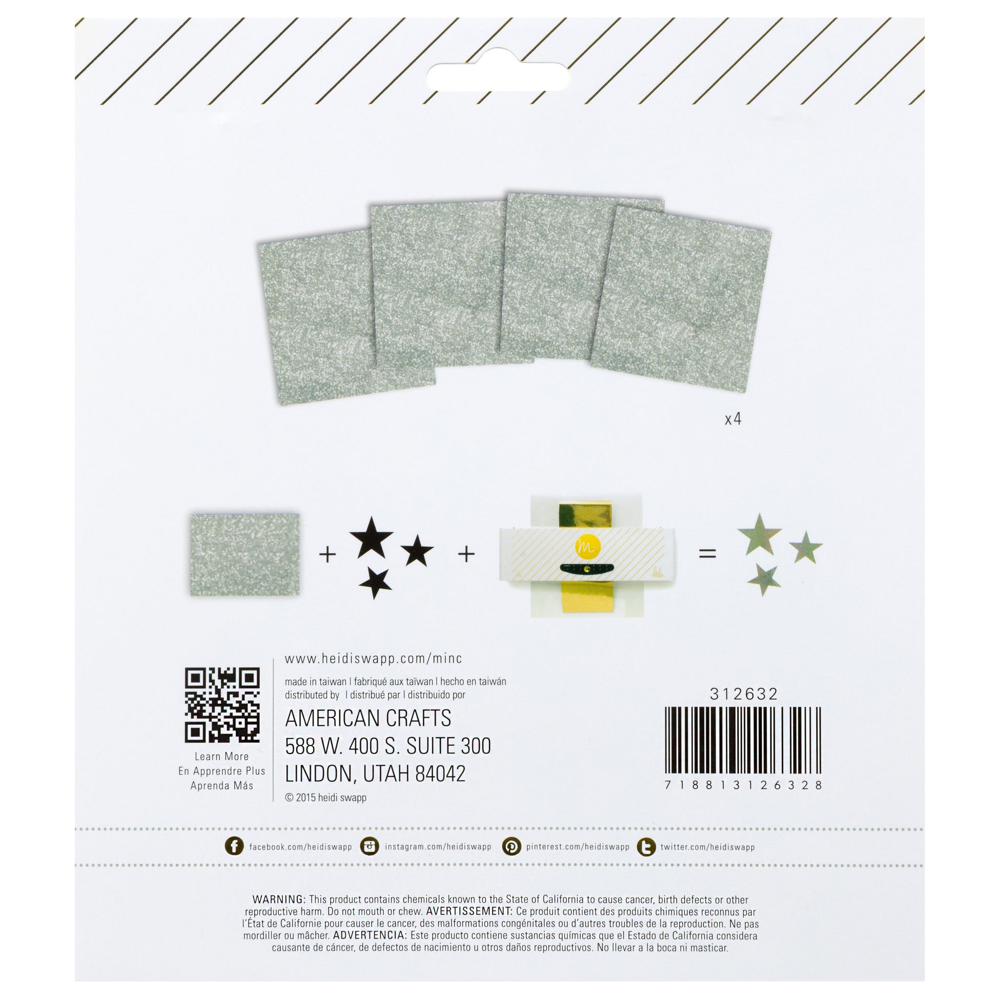 Heidi Swapp Reactive Foil Sheet Set
