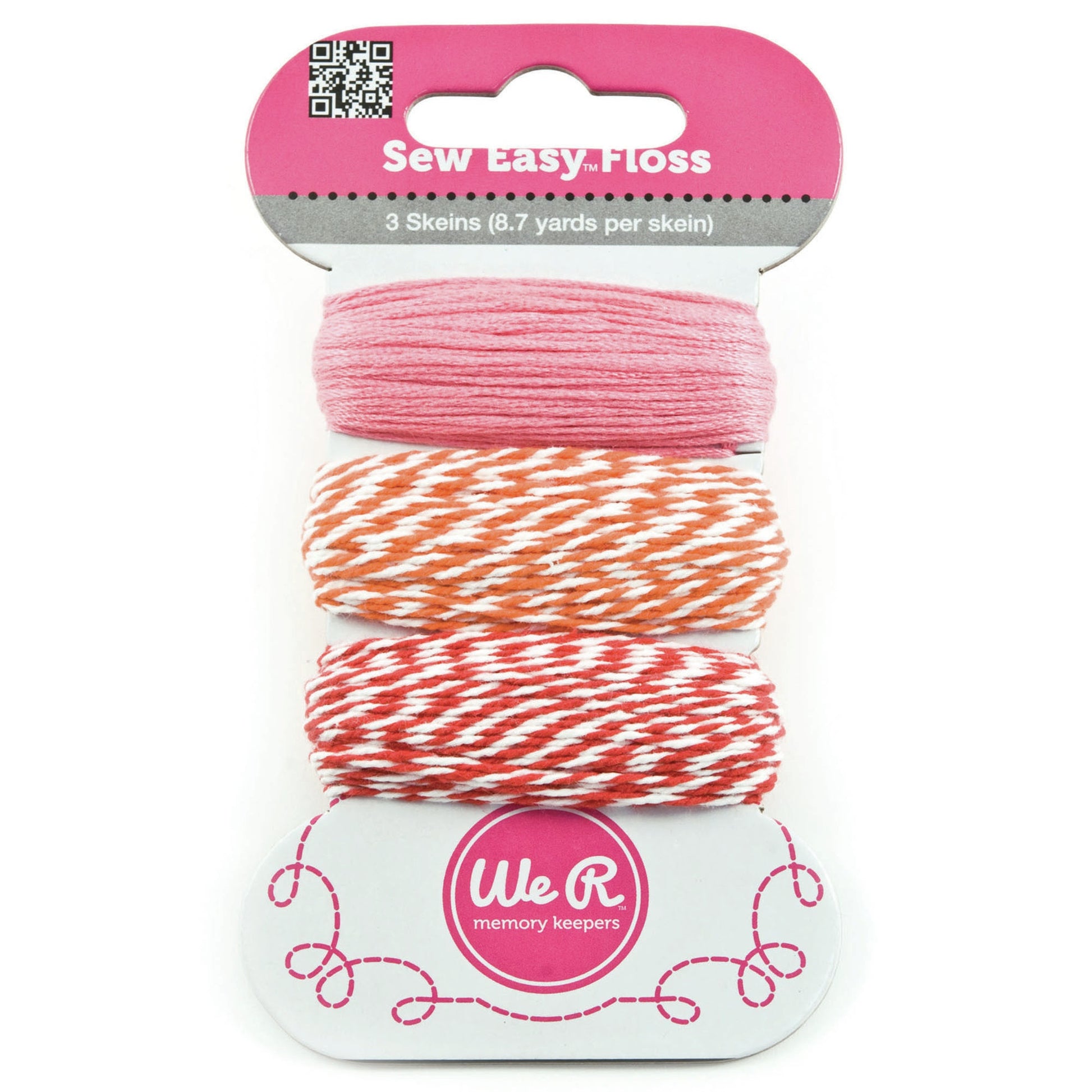 We R Sew Easy Floss Solid & Baker's Twine Set - Warm Colors