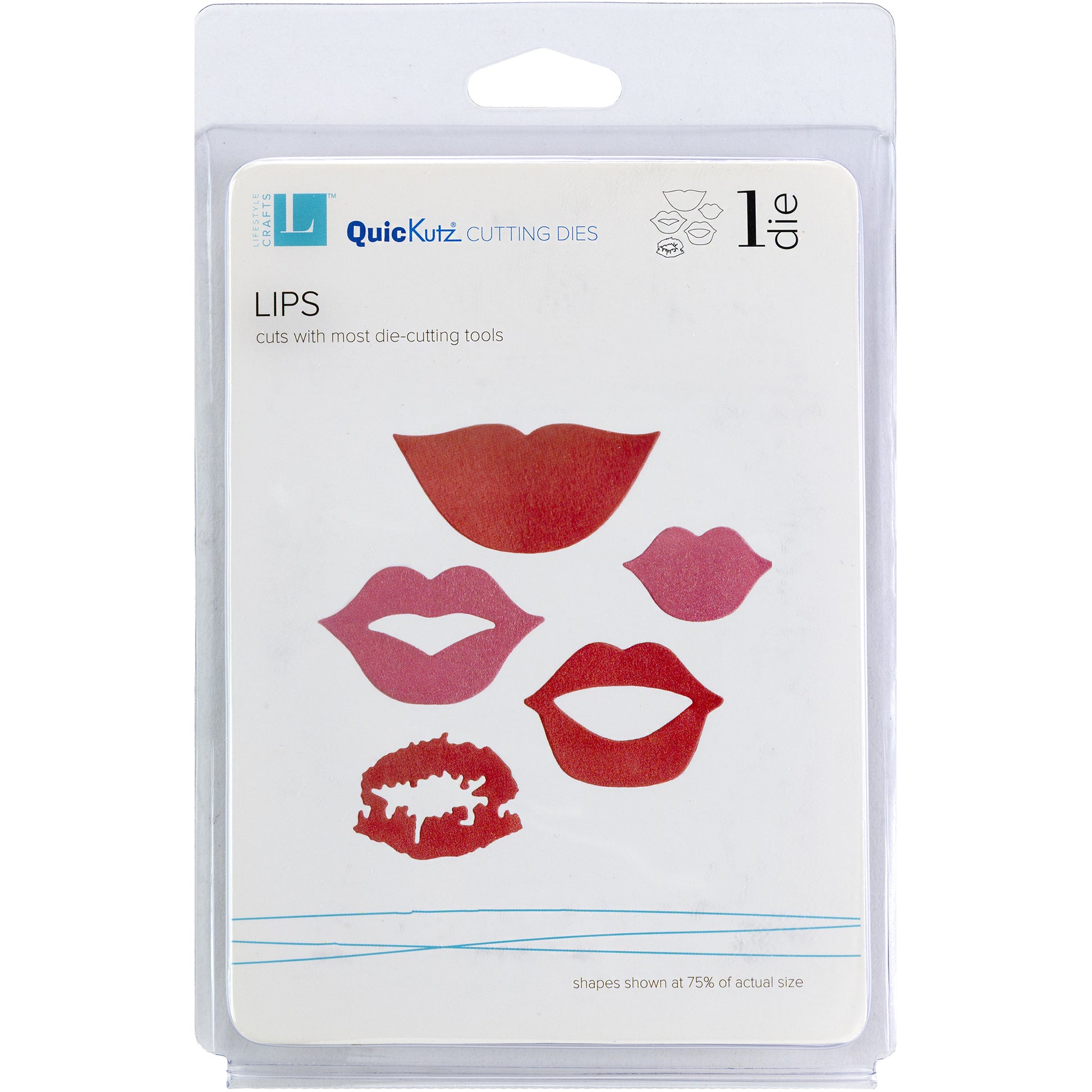 Lifestyle Crafts QuicKutz Lips Die Set