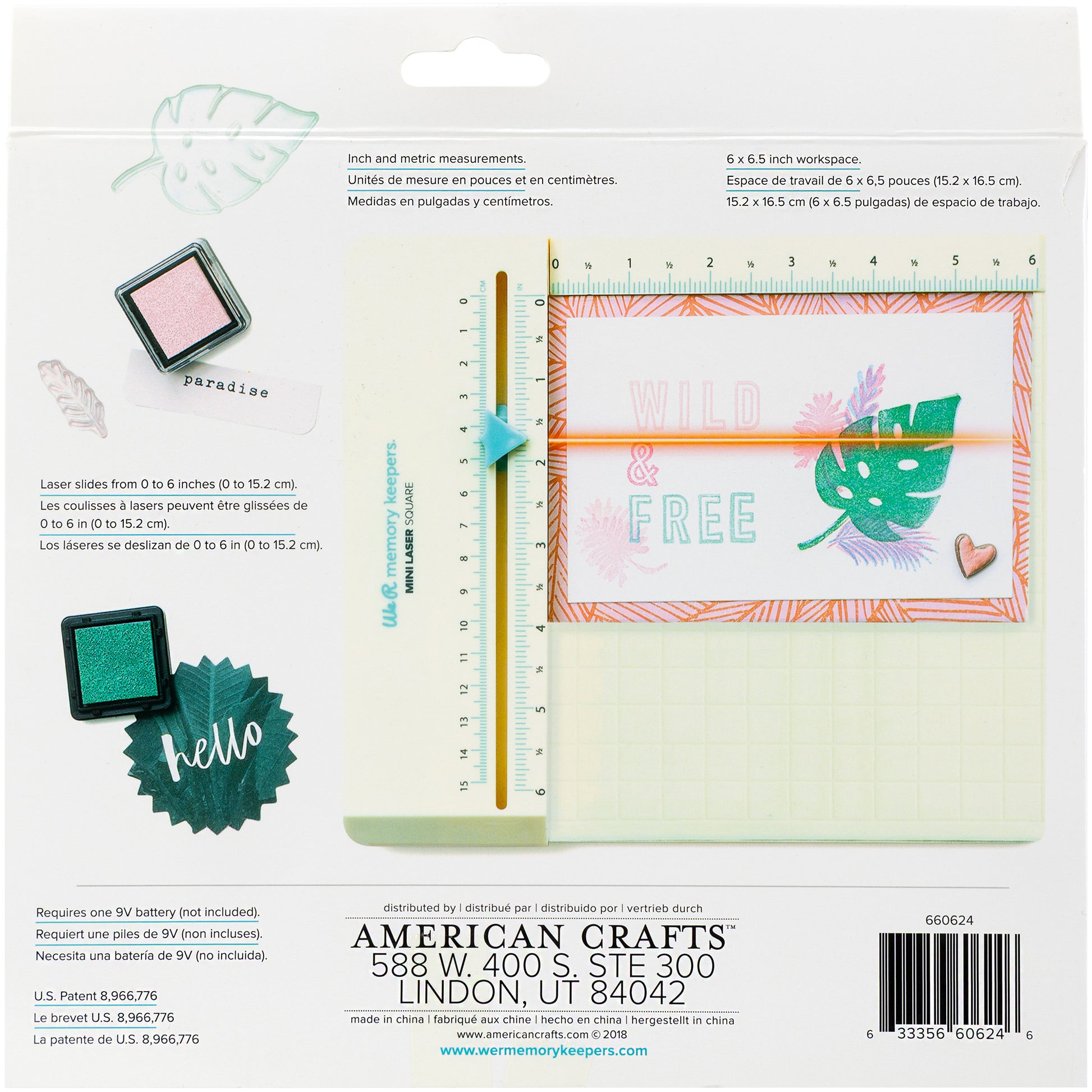 We R Mini Laser Square Tool – American Crafts