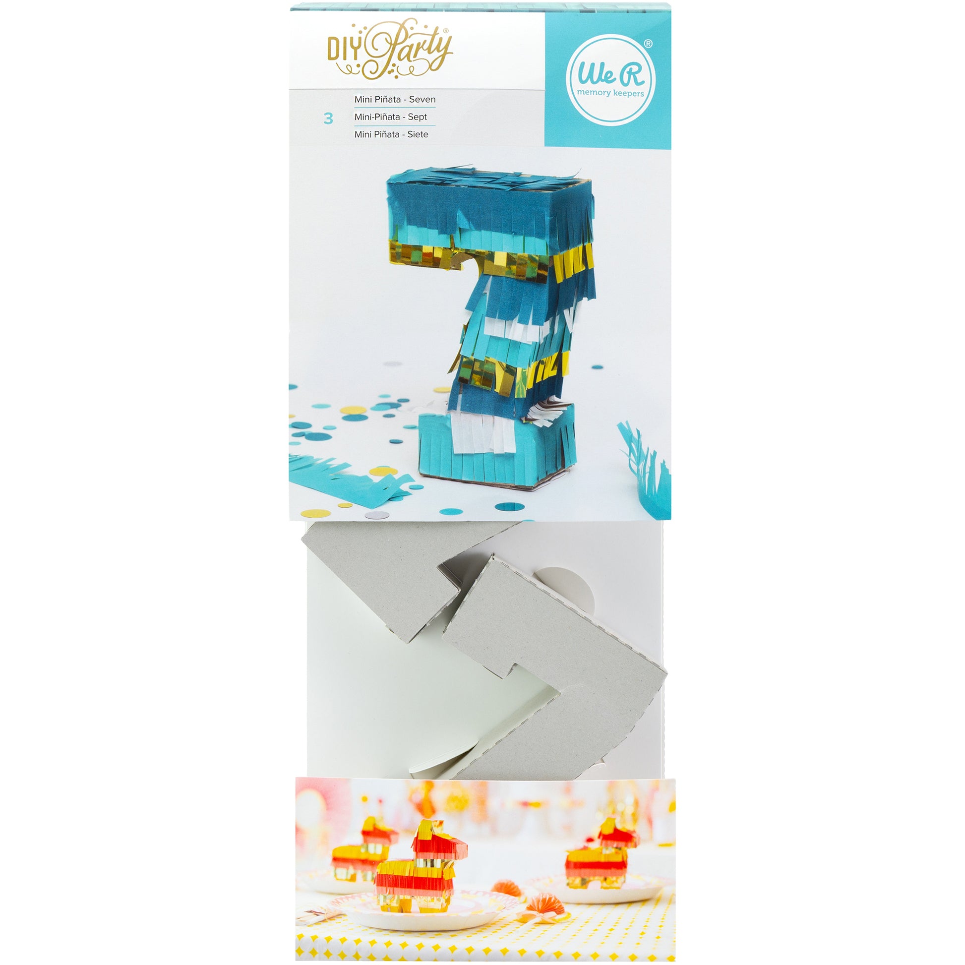 We R DIY Party Number Pinata