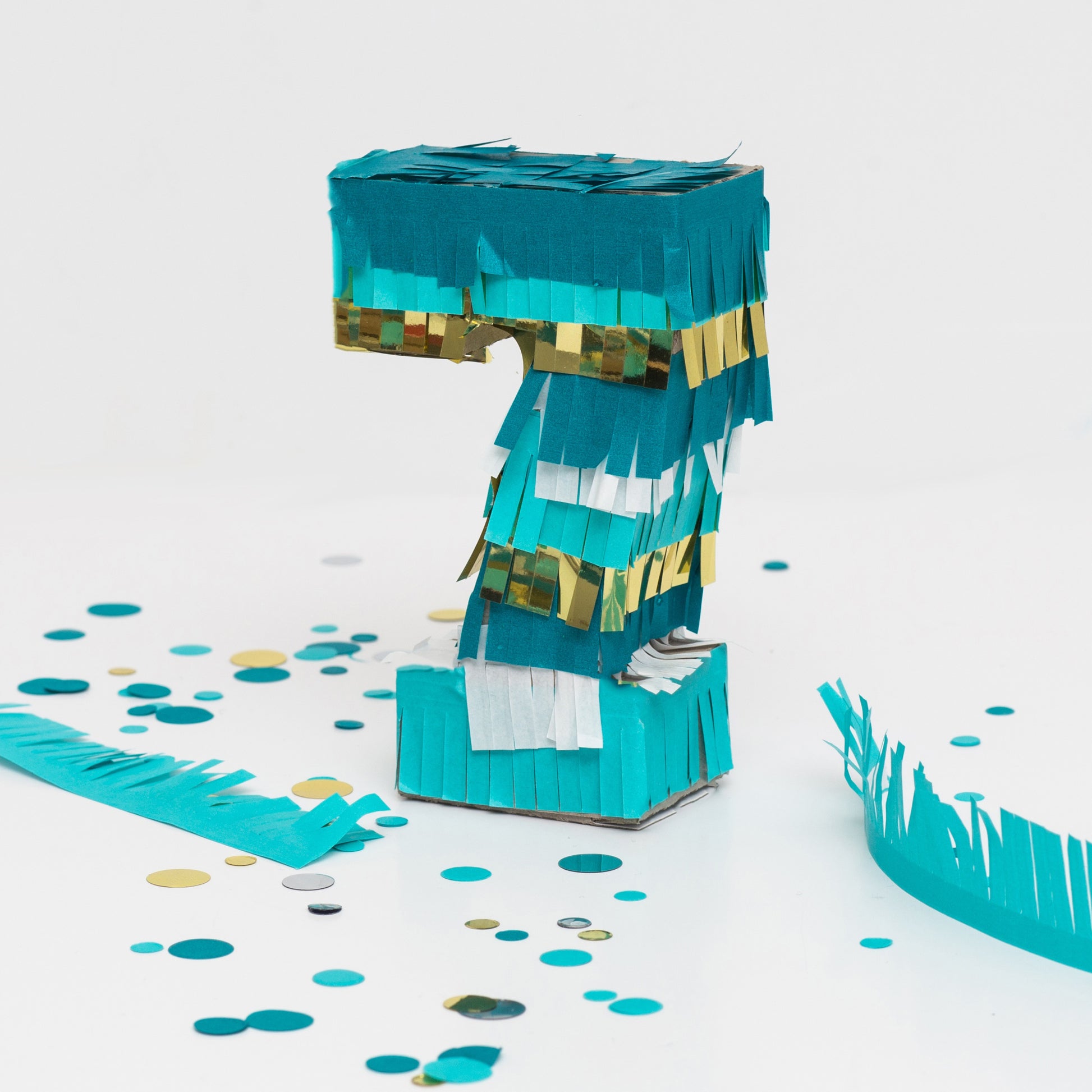 We R DIY Party Number Pinata