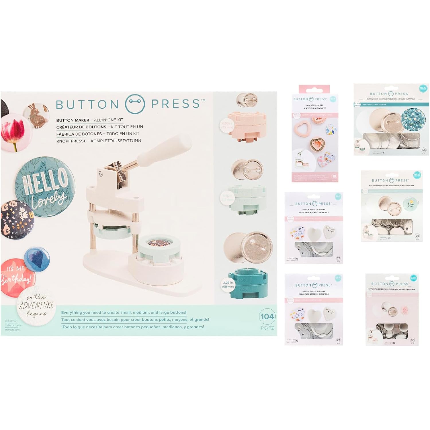 We R Makers Ultimate Button Press Mega Kit