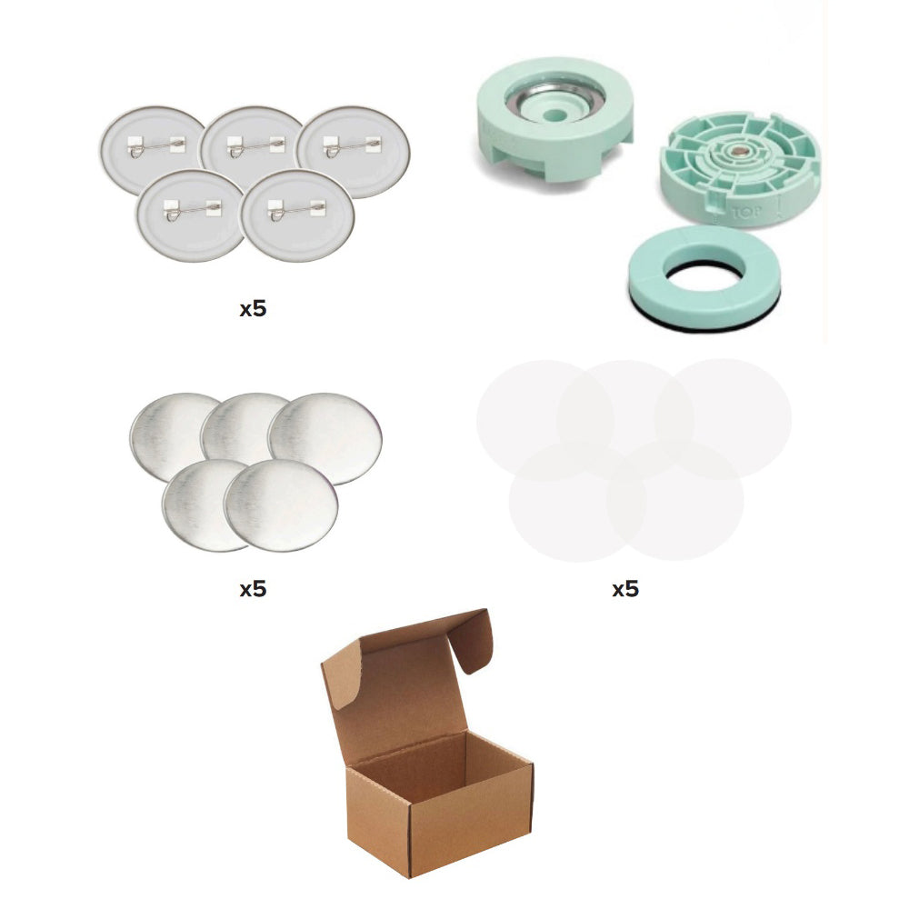 We R Button Press Medium Refill Bundle